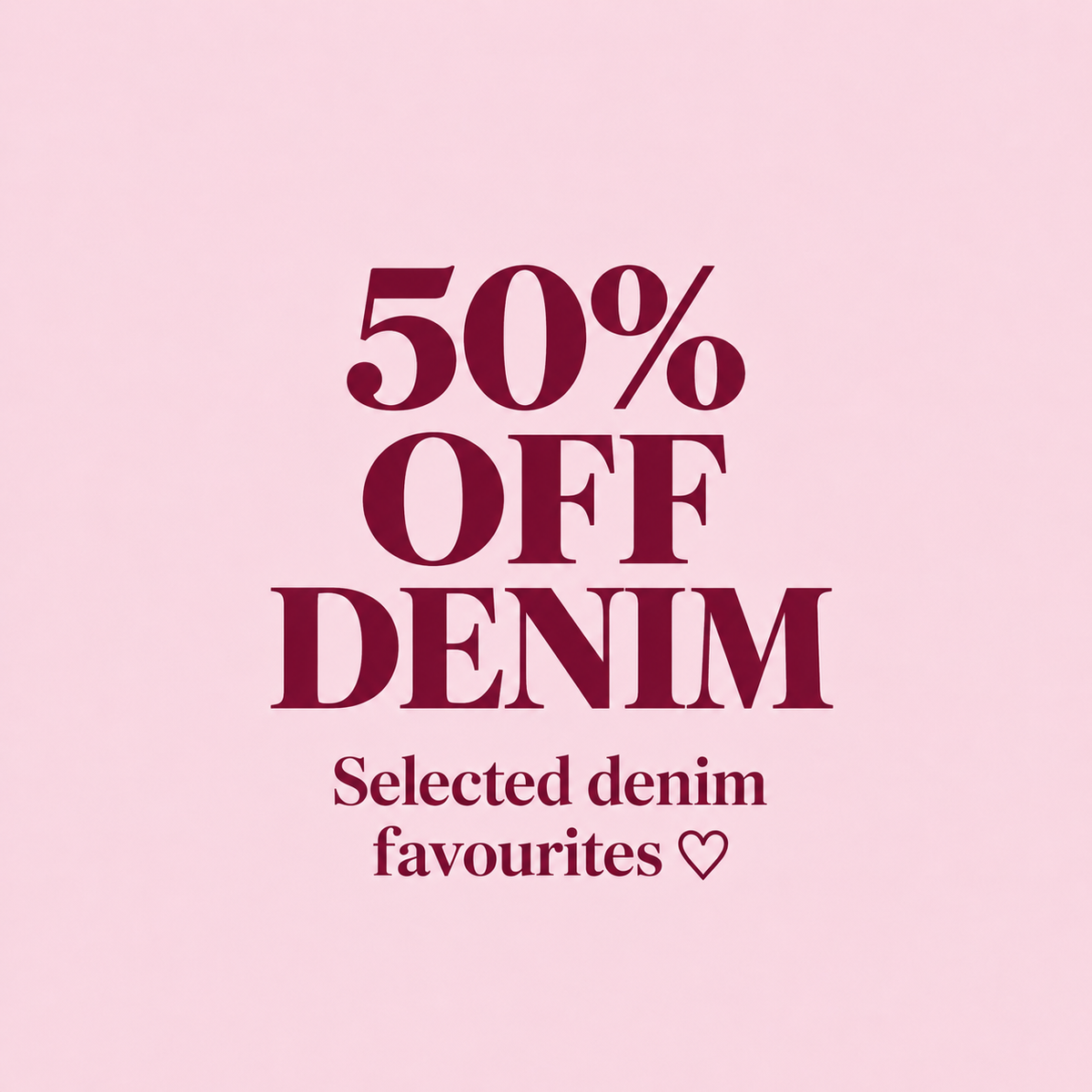 DENIM DEALS