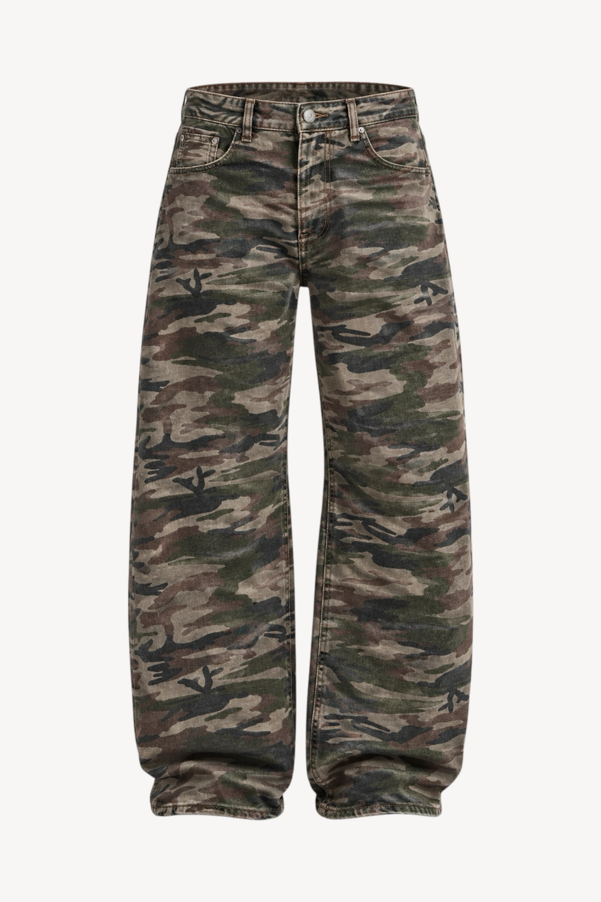 Camo Weekend Wide Leg Jeans