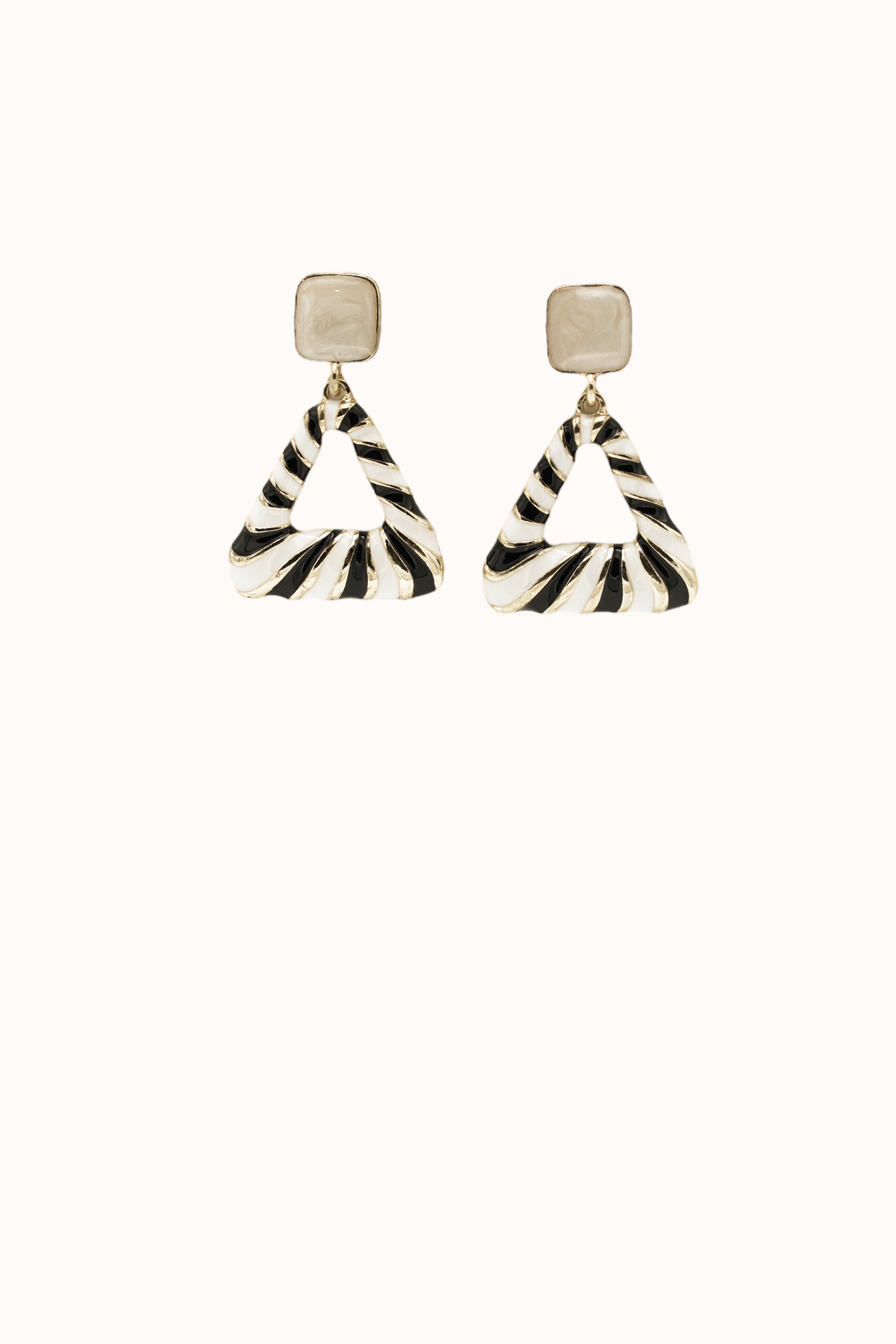 Tria Earrings - Black