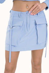 Lera Skirt - Light Blue