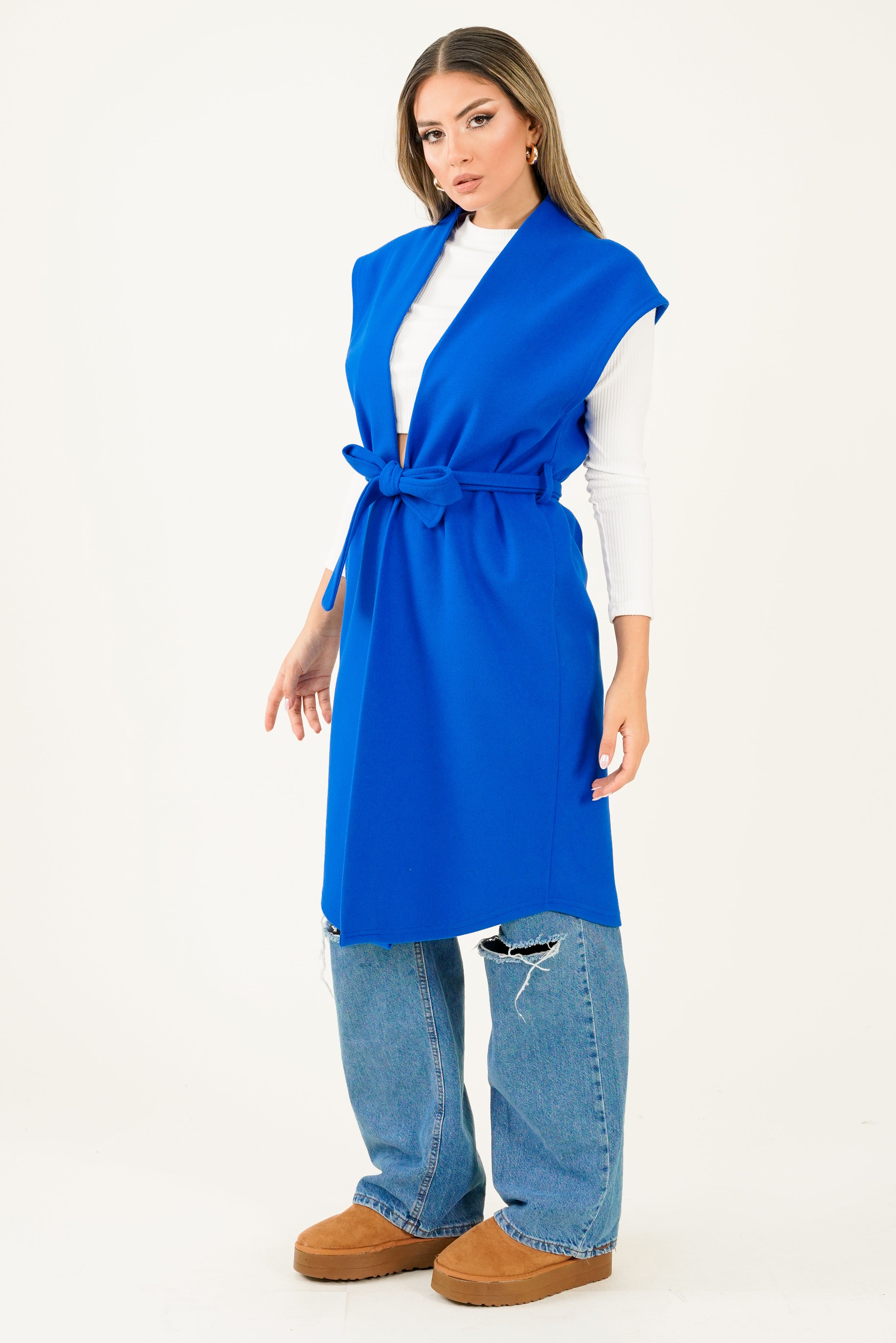 Mona Gilet - Dark Blue