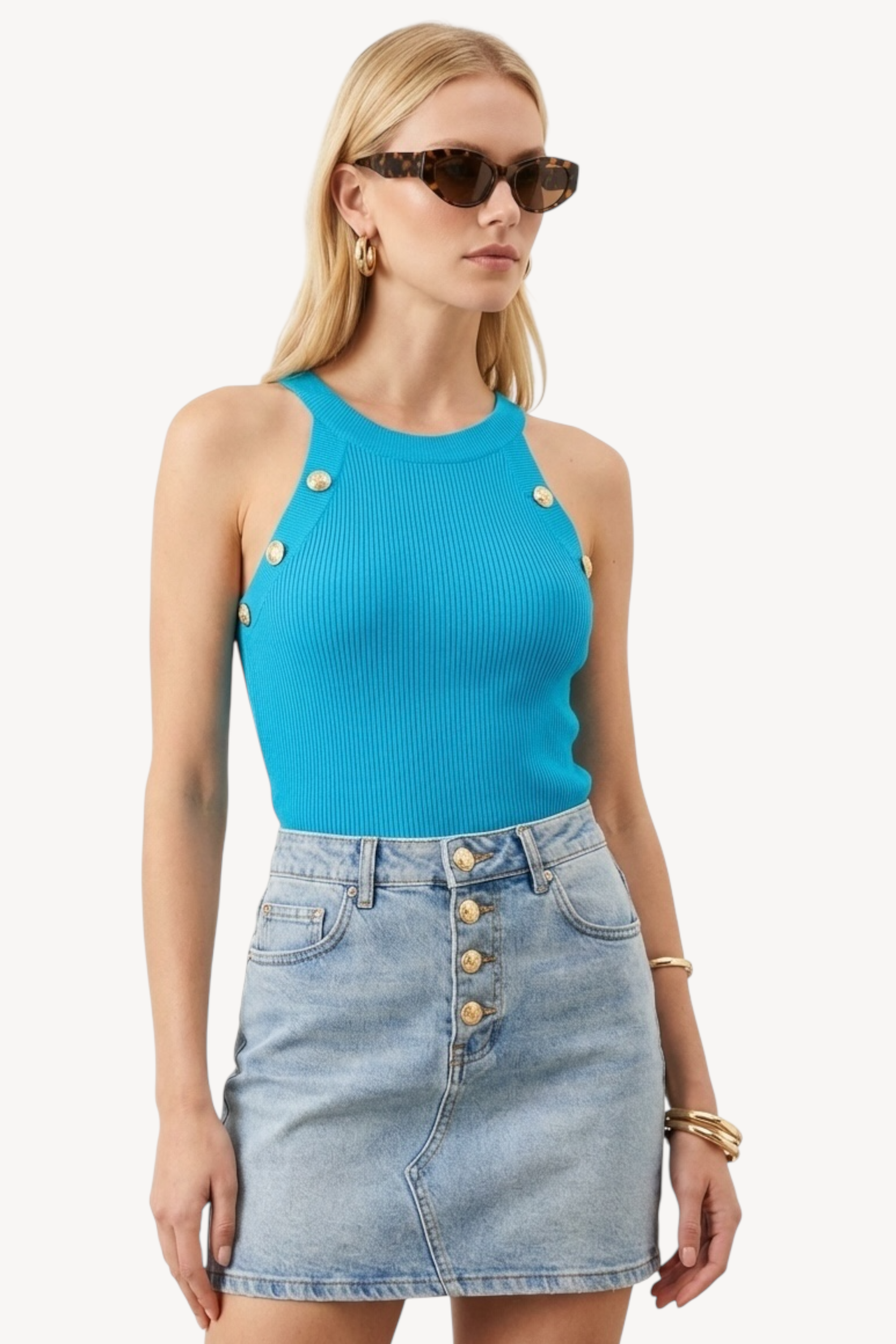 Summer Top - Blue