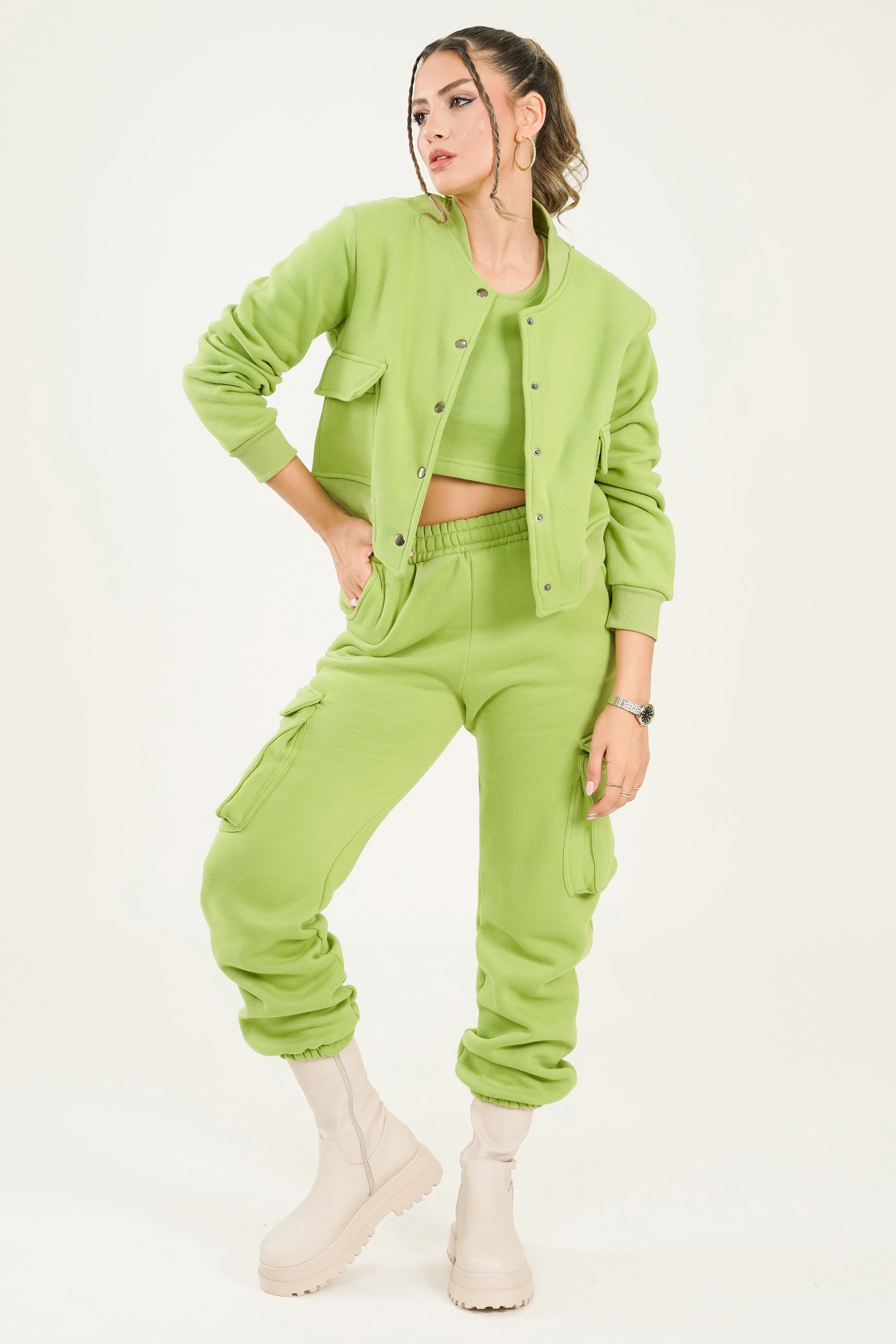 Leah Top - Lime