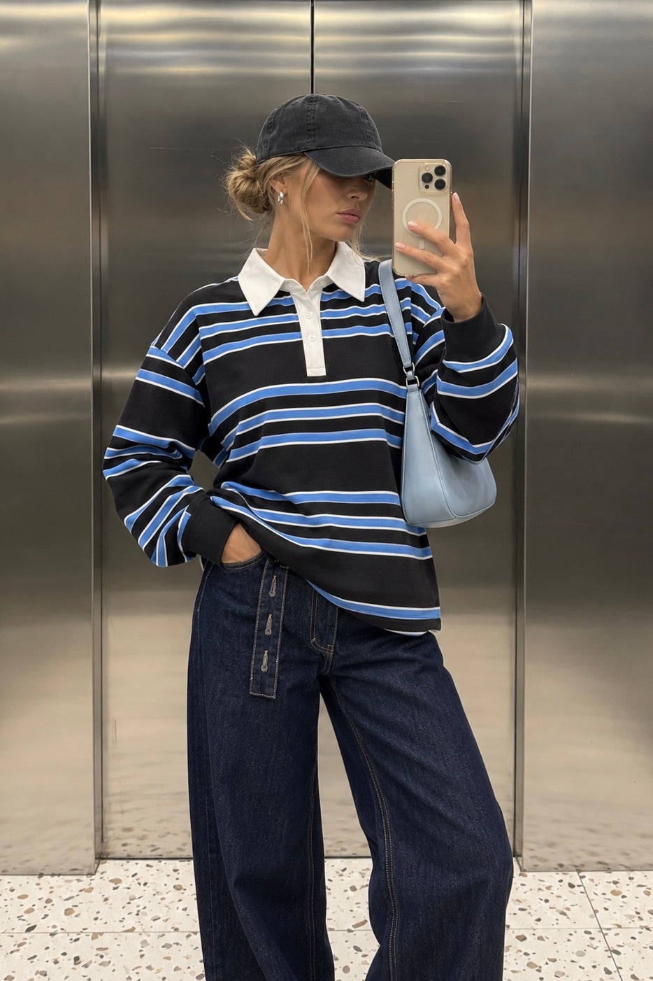 Preppy Little Thing Collared Top