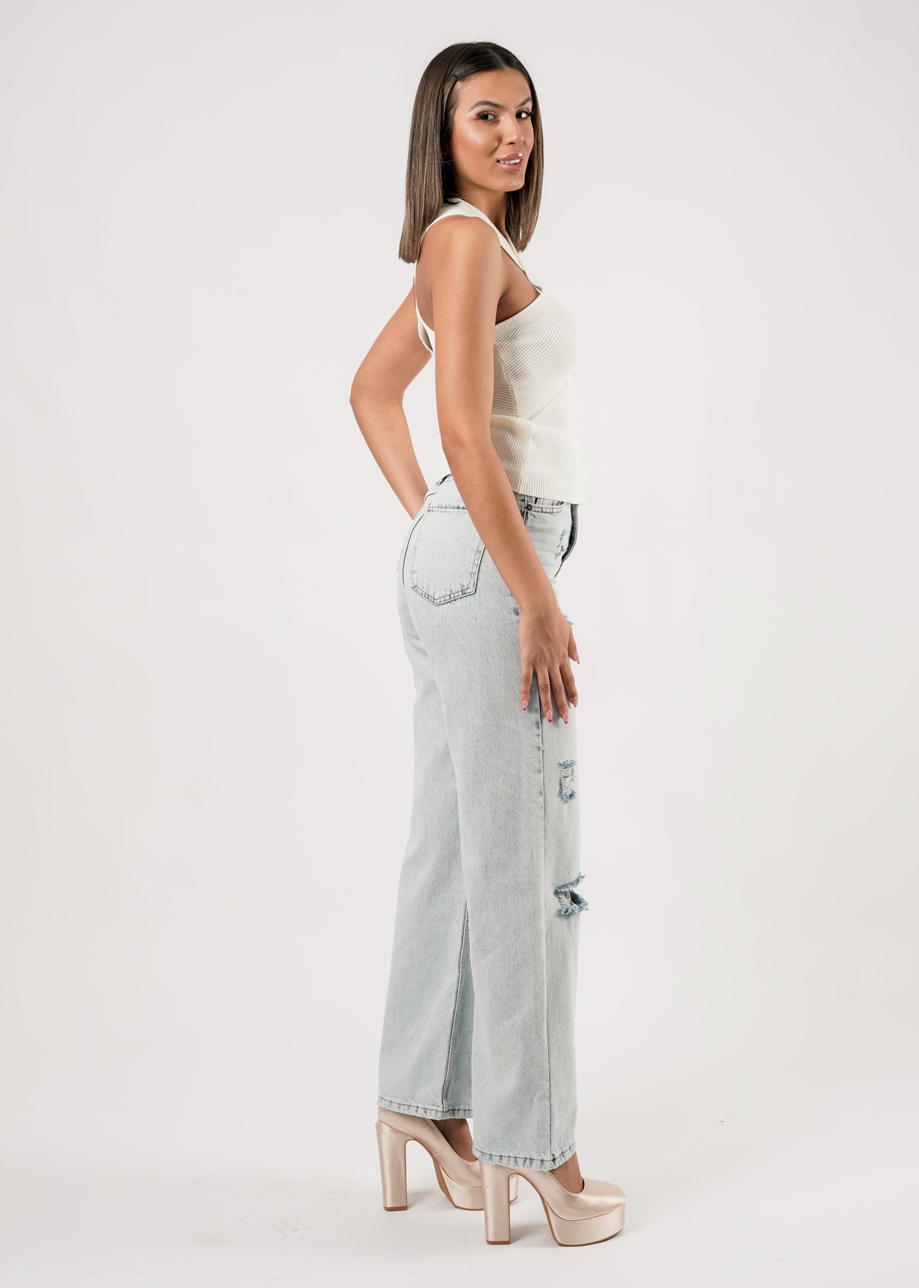 Reese Top - White