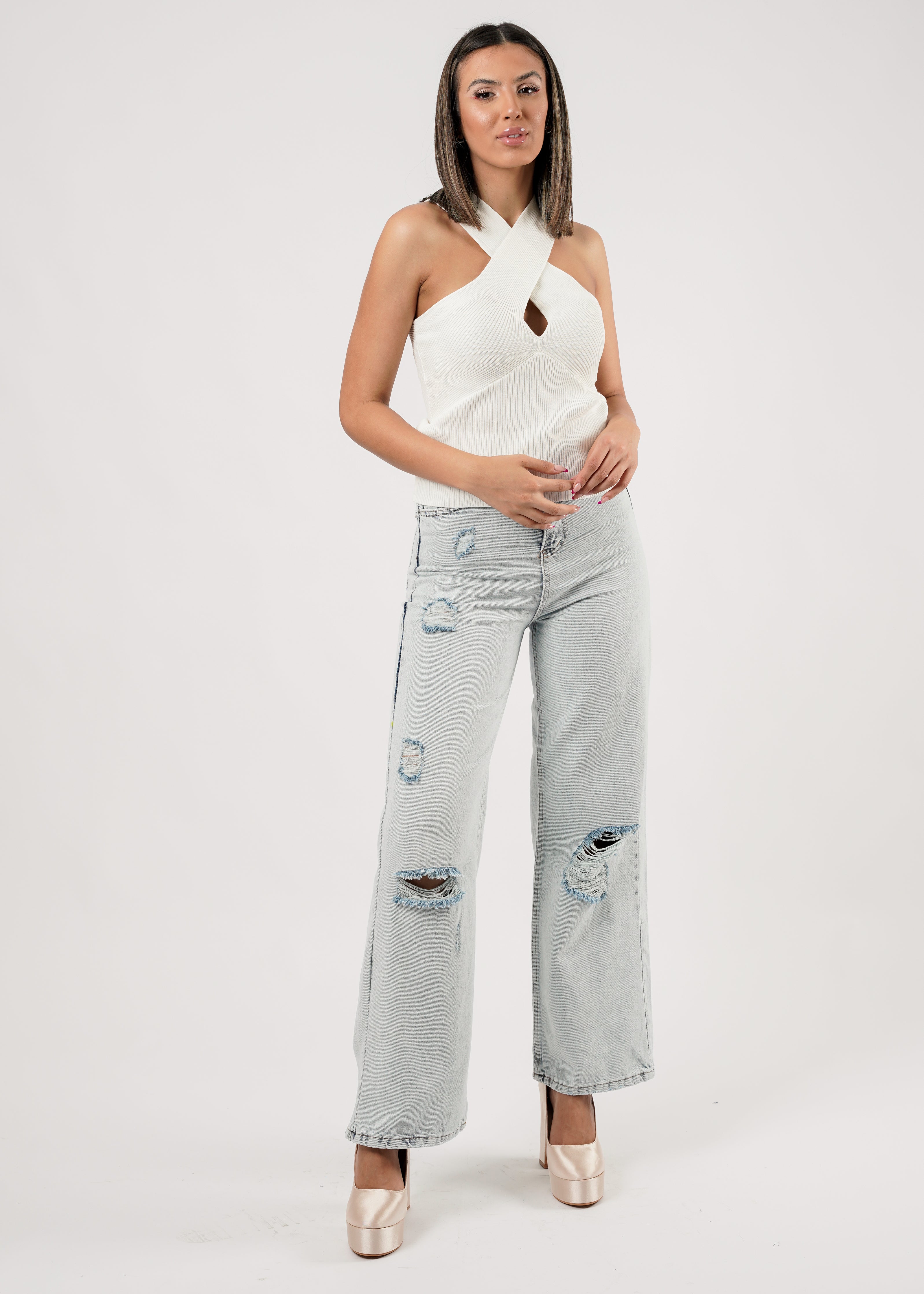 Reese Top - White