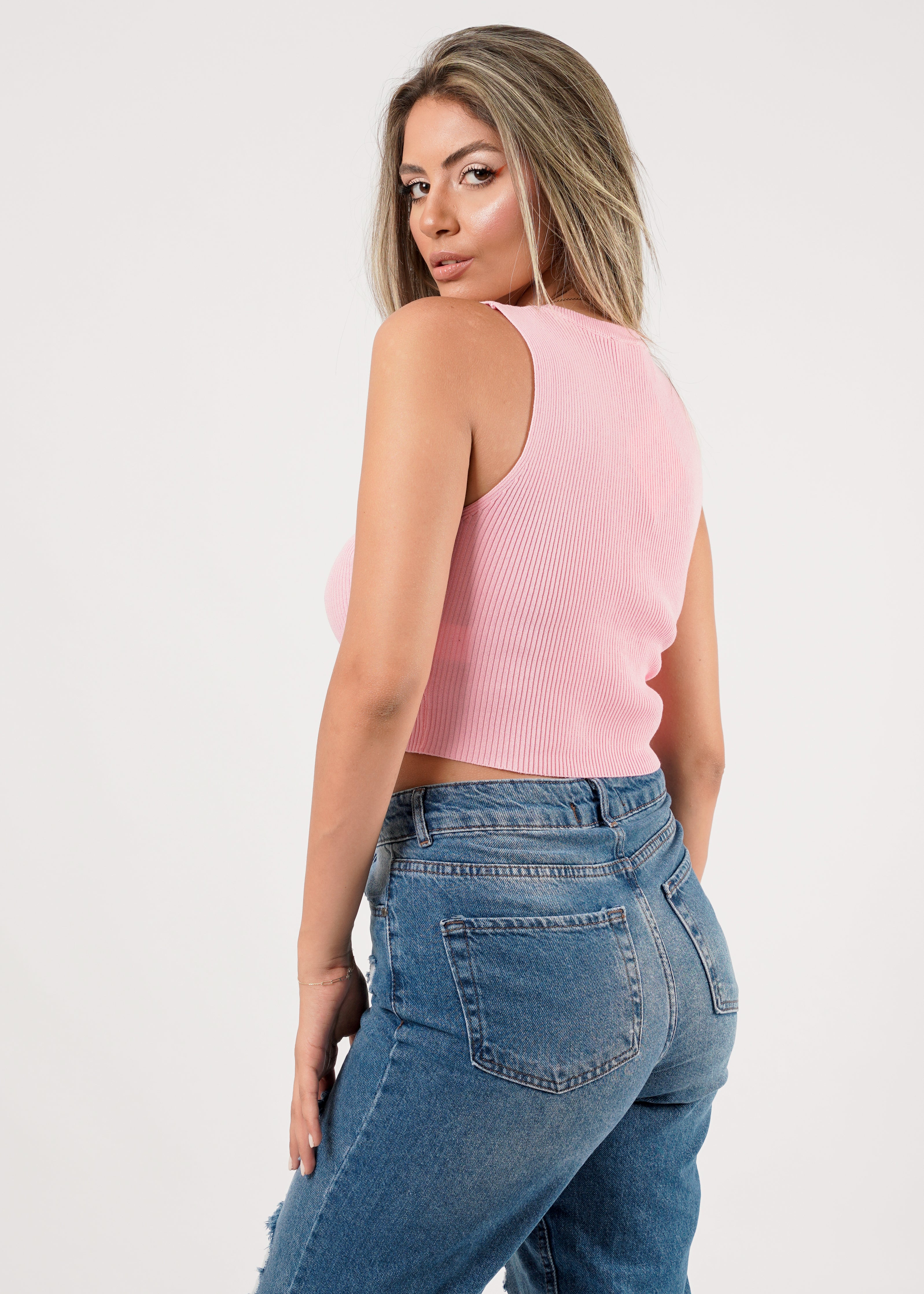 Bella Top - Pink