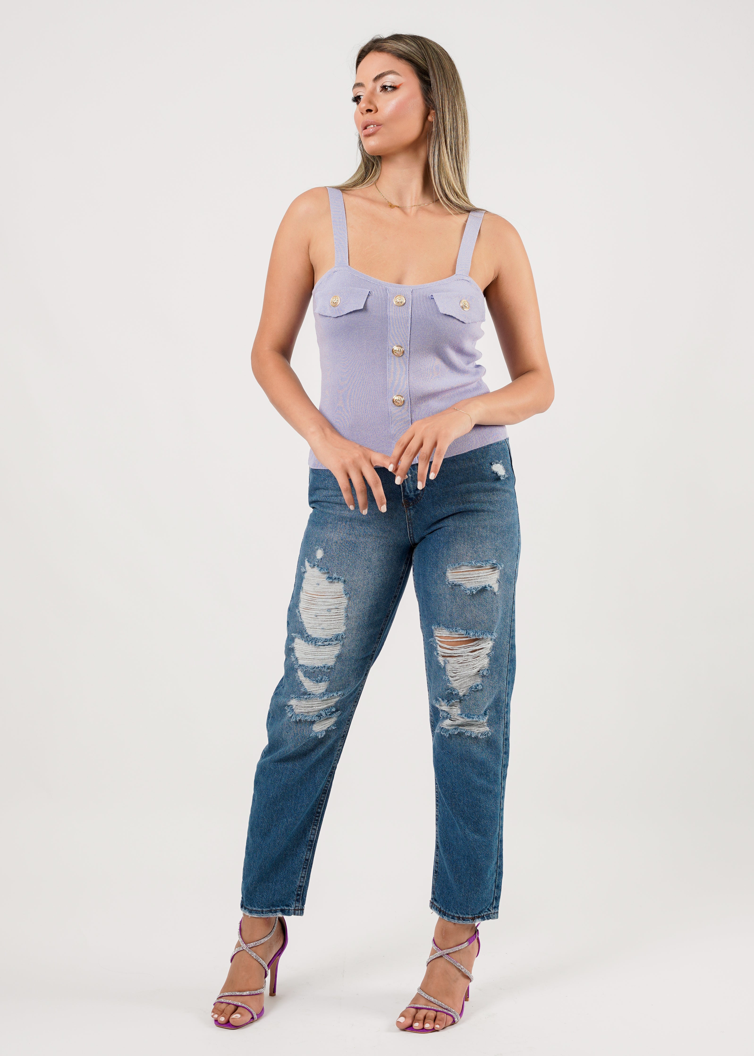 Jade Top - Lila