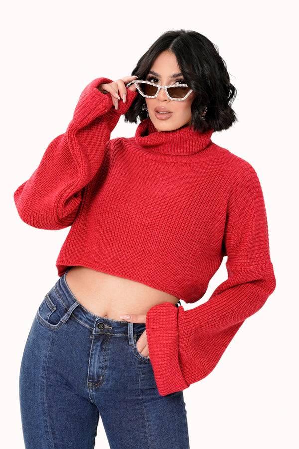 Christa Sweater - Red