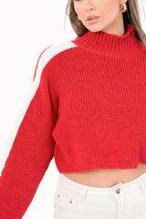 Liya Sweater - Red