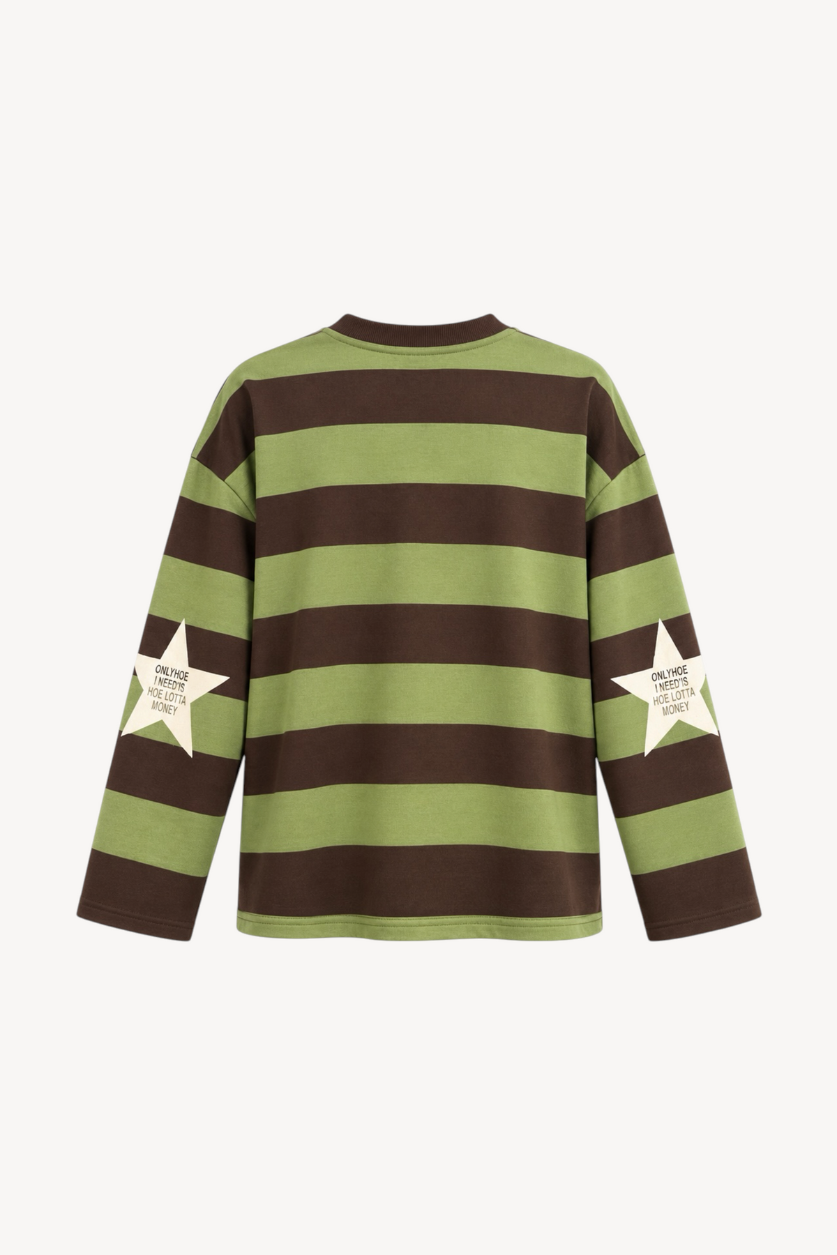 Creative Mood Stripe Sweatshirt