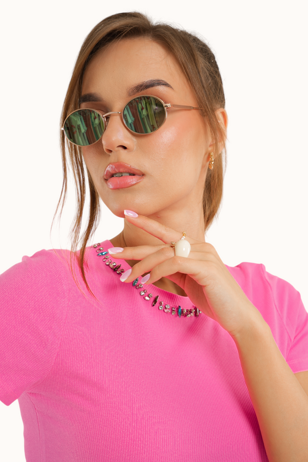 Techno Sunglasses - Mint Green