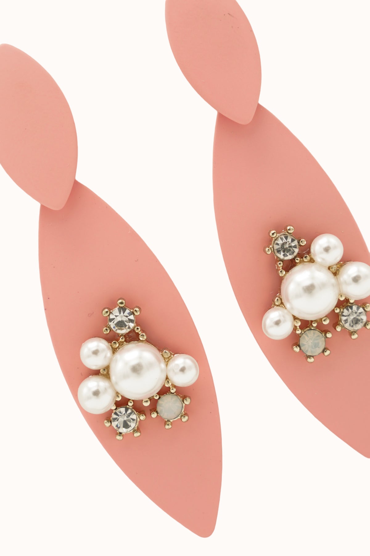 Savannah Earrings - Peach