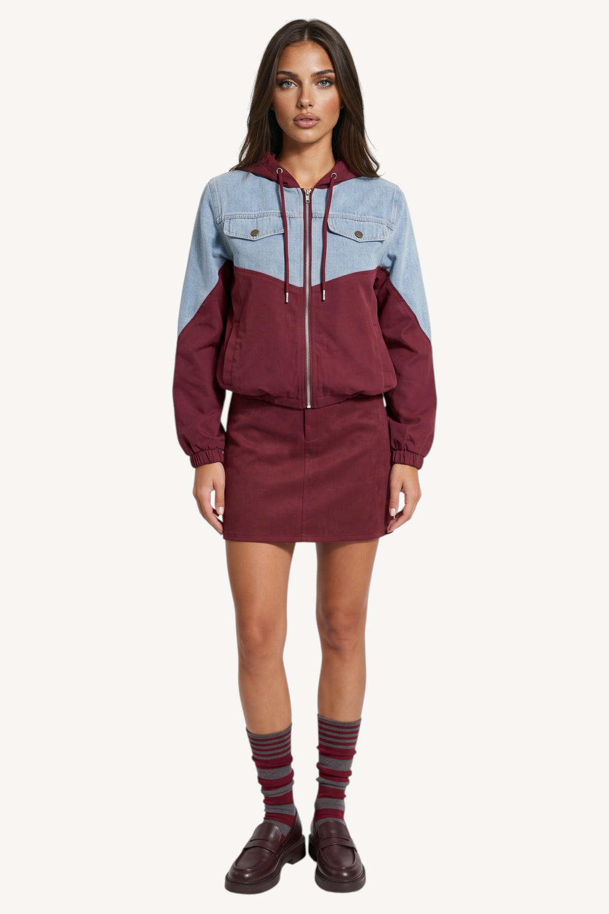 Denim Detour Panel Jacket