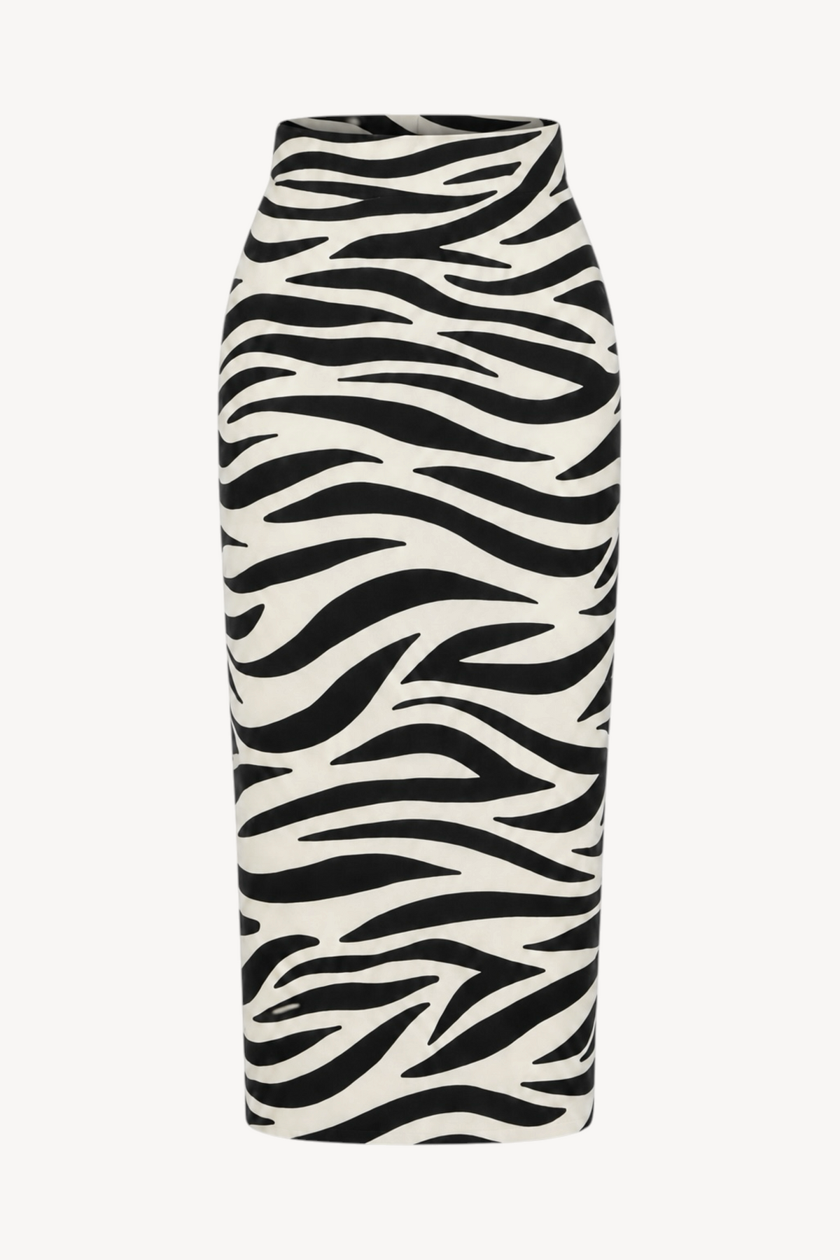 Zebra Scene Midi Skirt