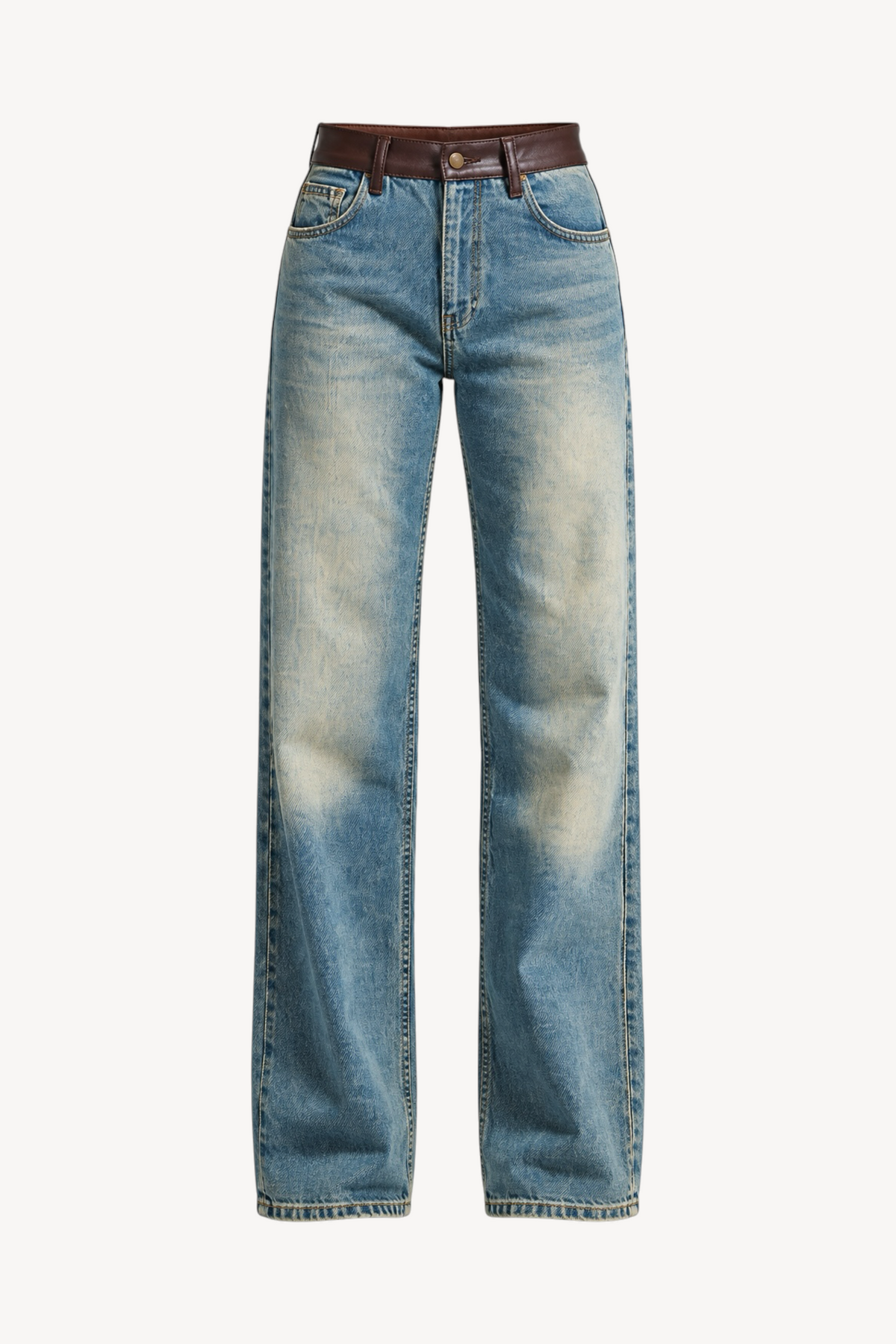 Little Details Wide Leg Jeans