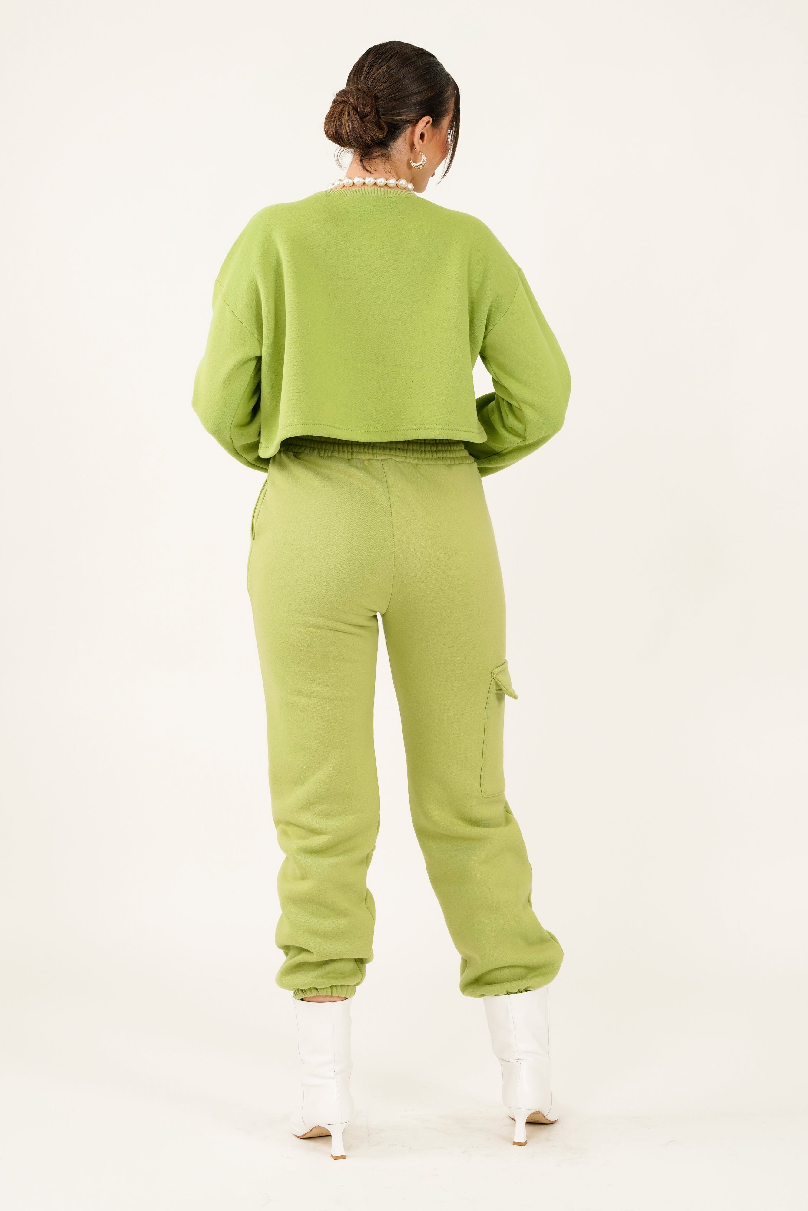 Diletta Trouser - Lime