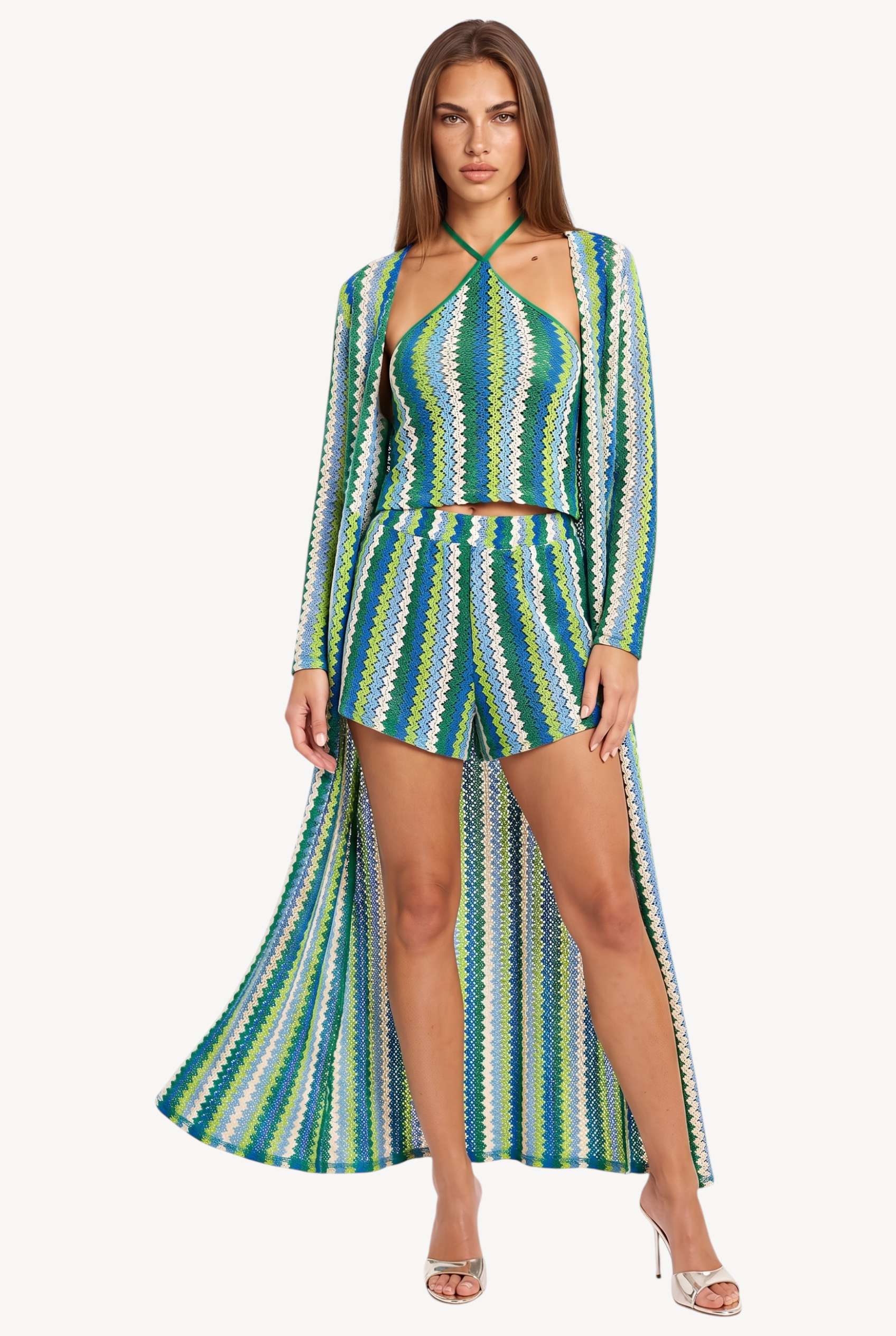 Amalfi Waves Kaftan