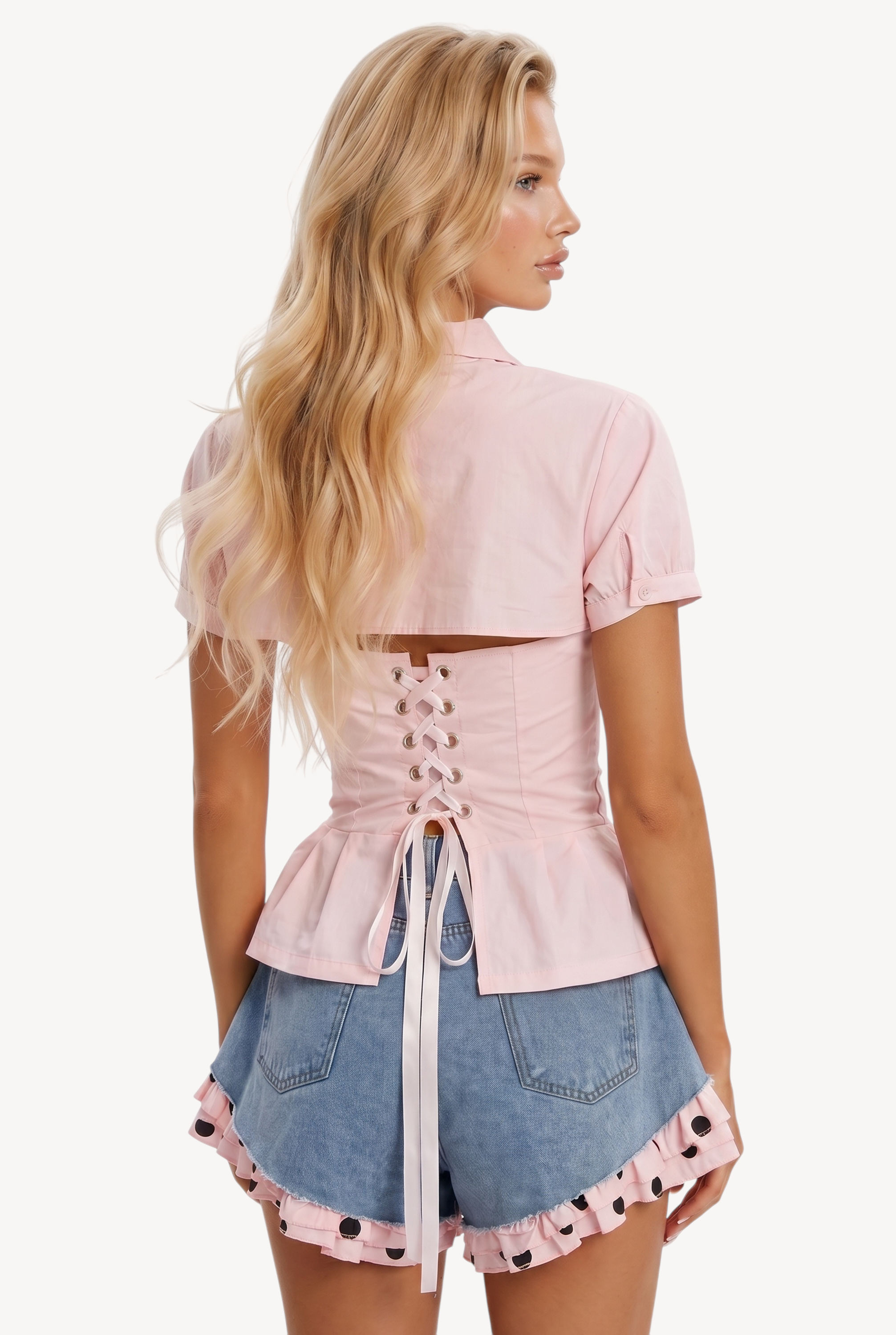 Confetti Ruffle Shorts