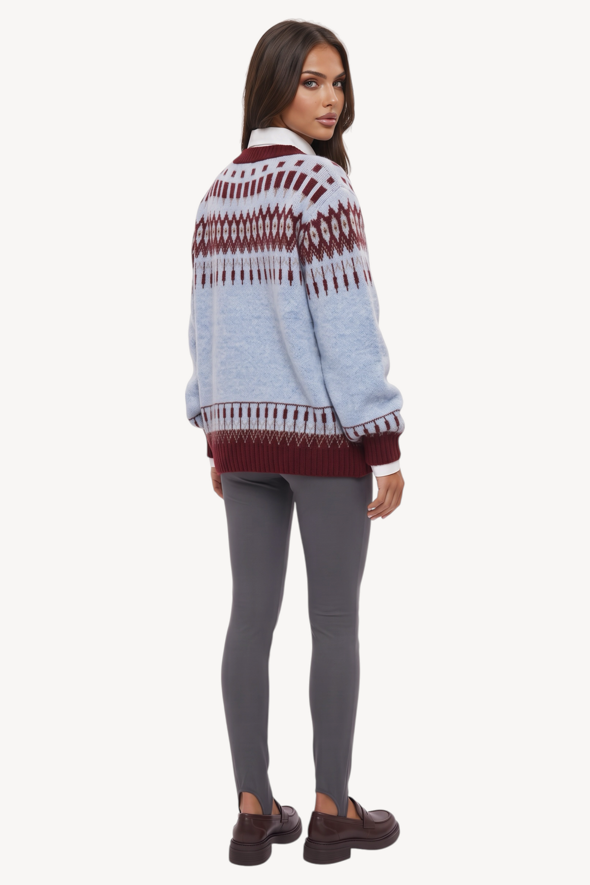 Alpine Hearts Knit Sweater