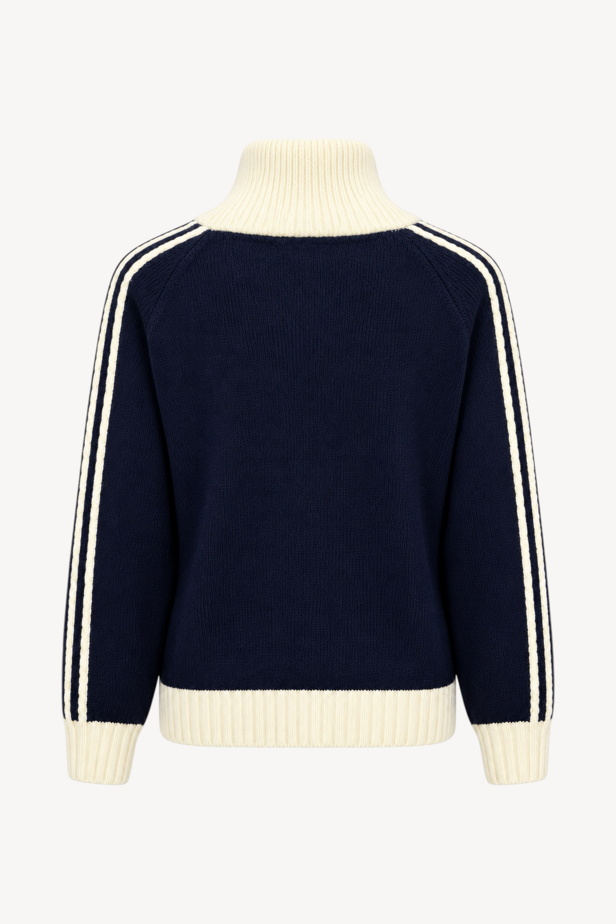 Varsity Zip Knit