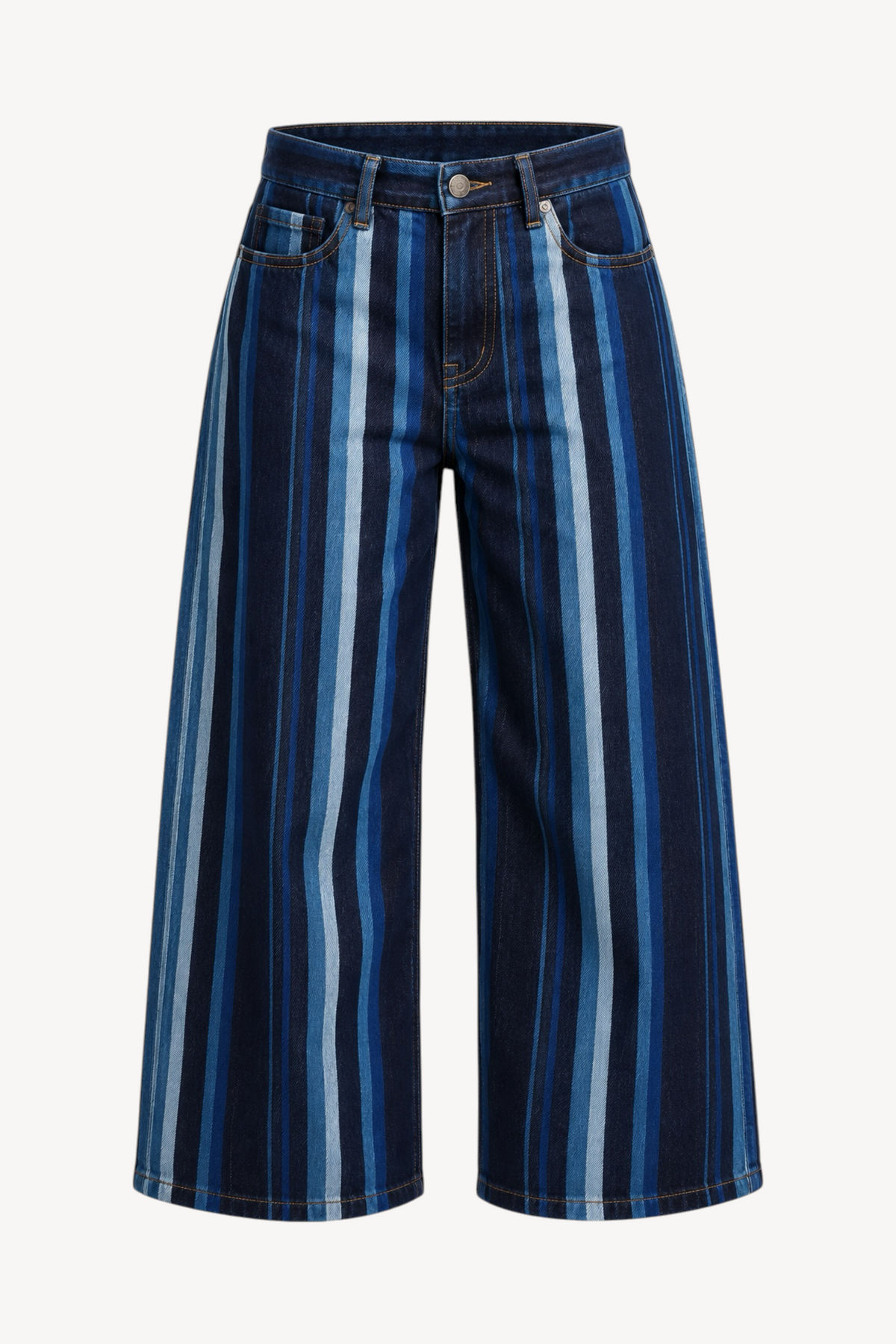 Side Street Stripe Jorts