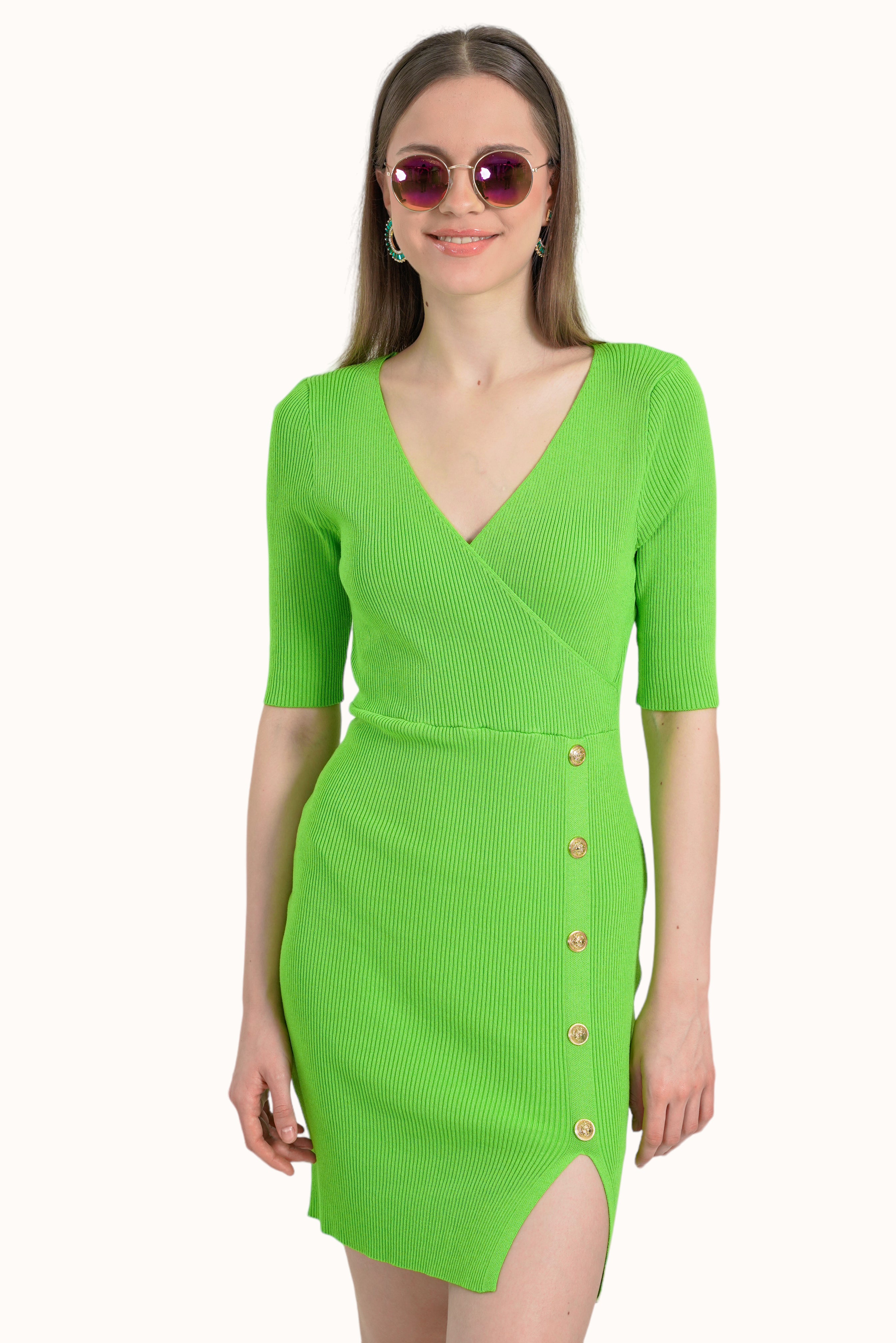 Khloe Dress - Green
