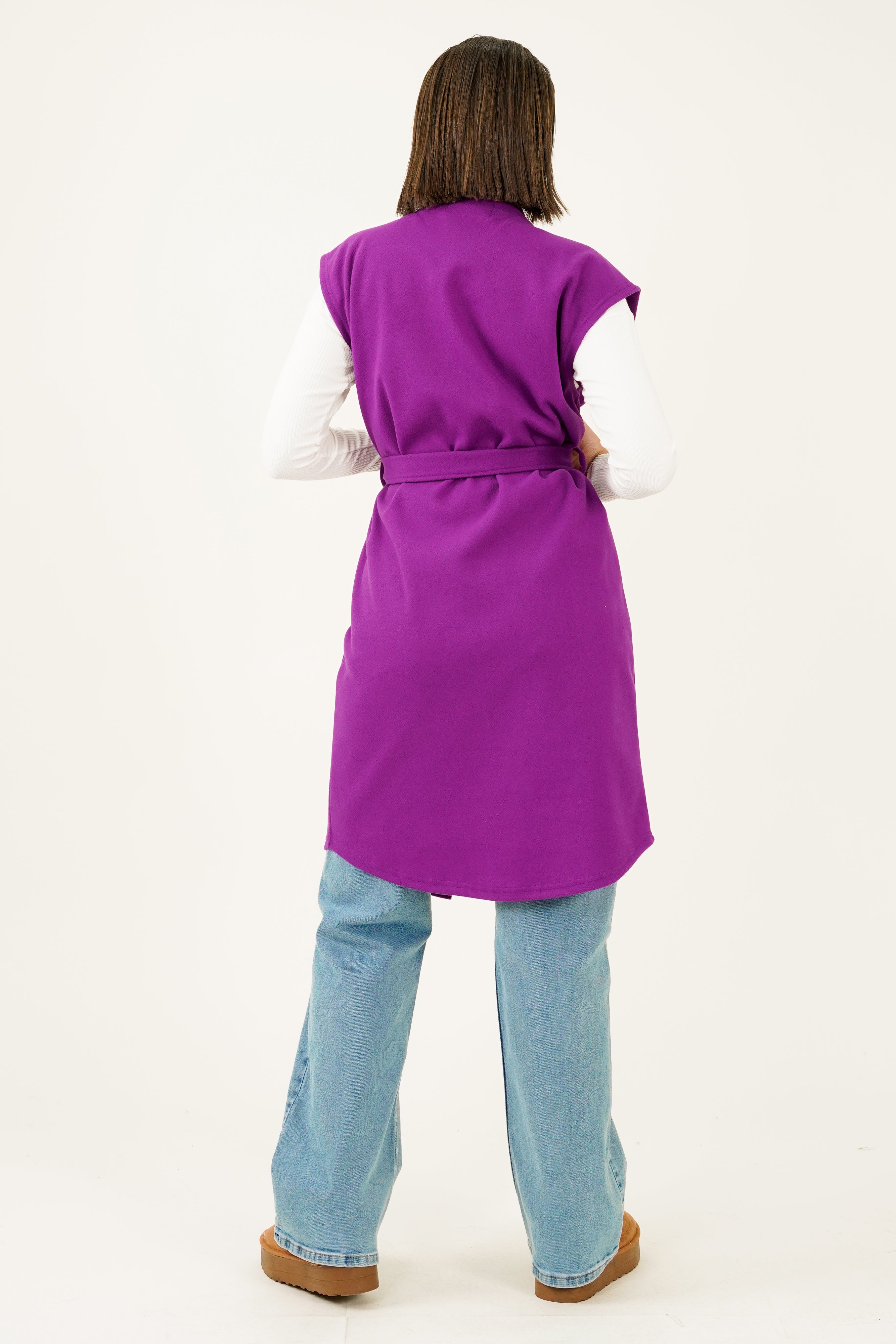 Mona Gilet - Purple