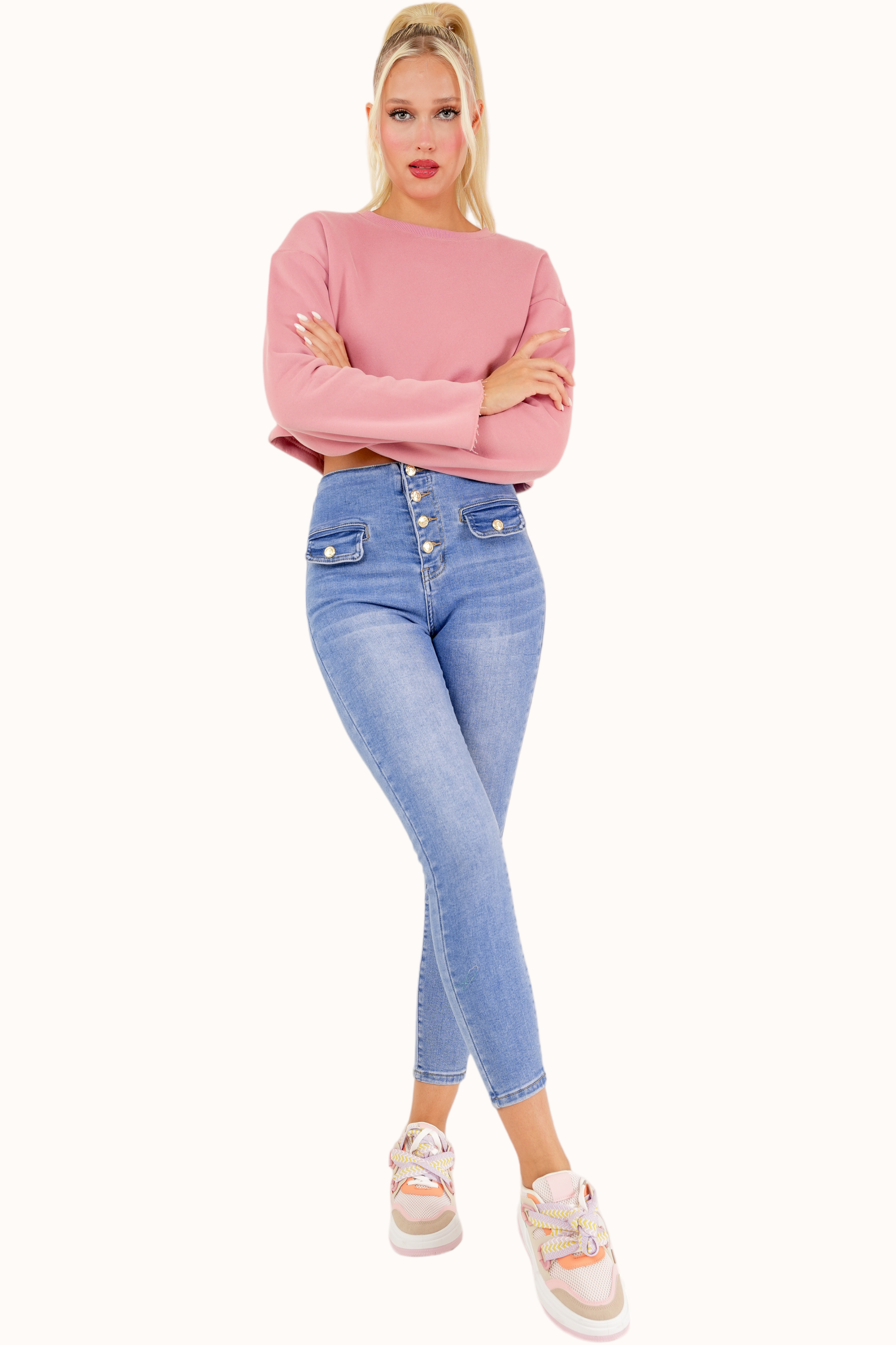 Diletta Sweater - Peach
