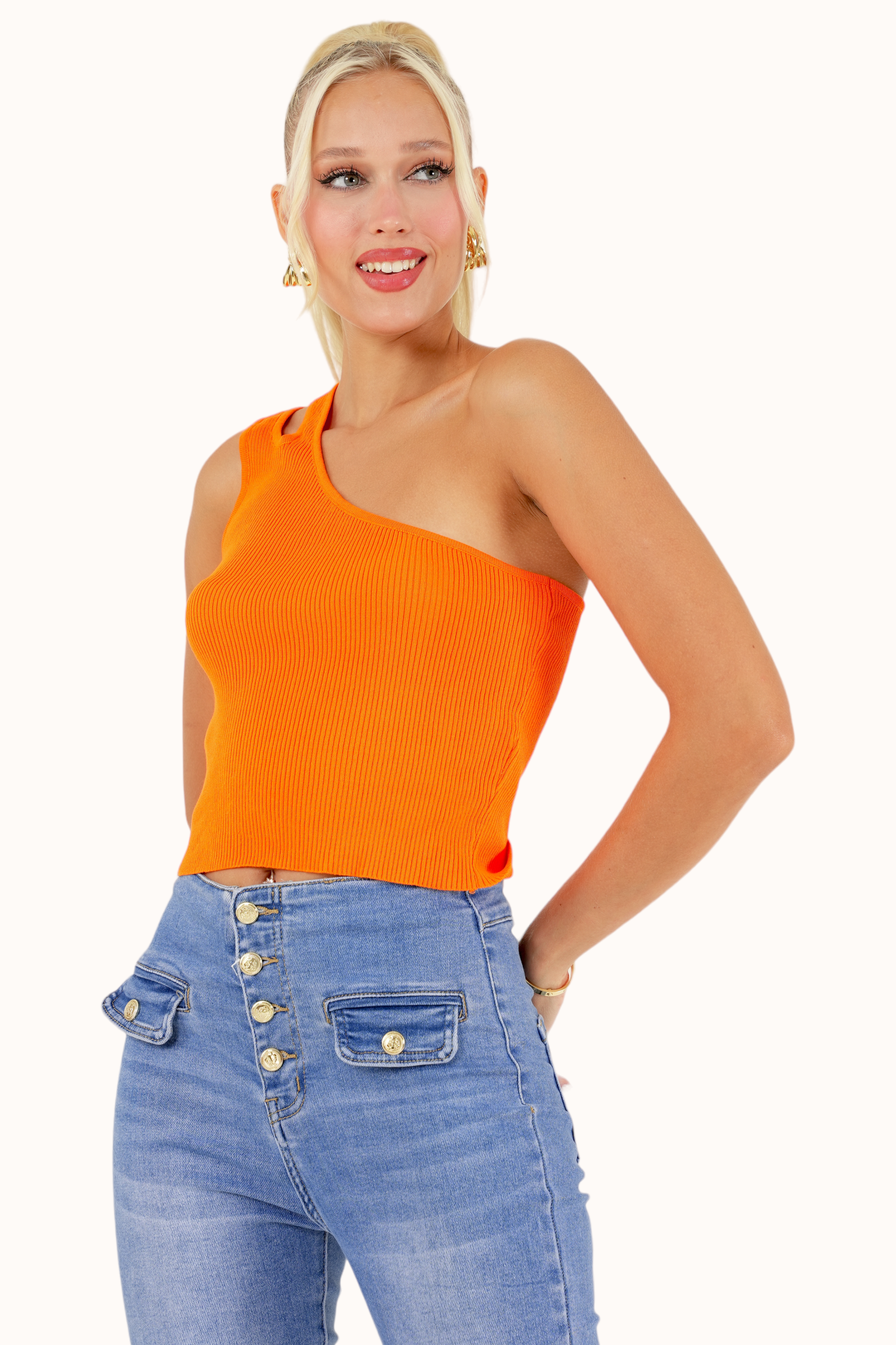 Natalia Top - Orange