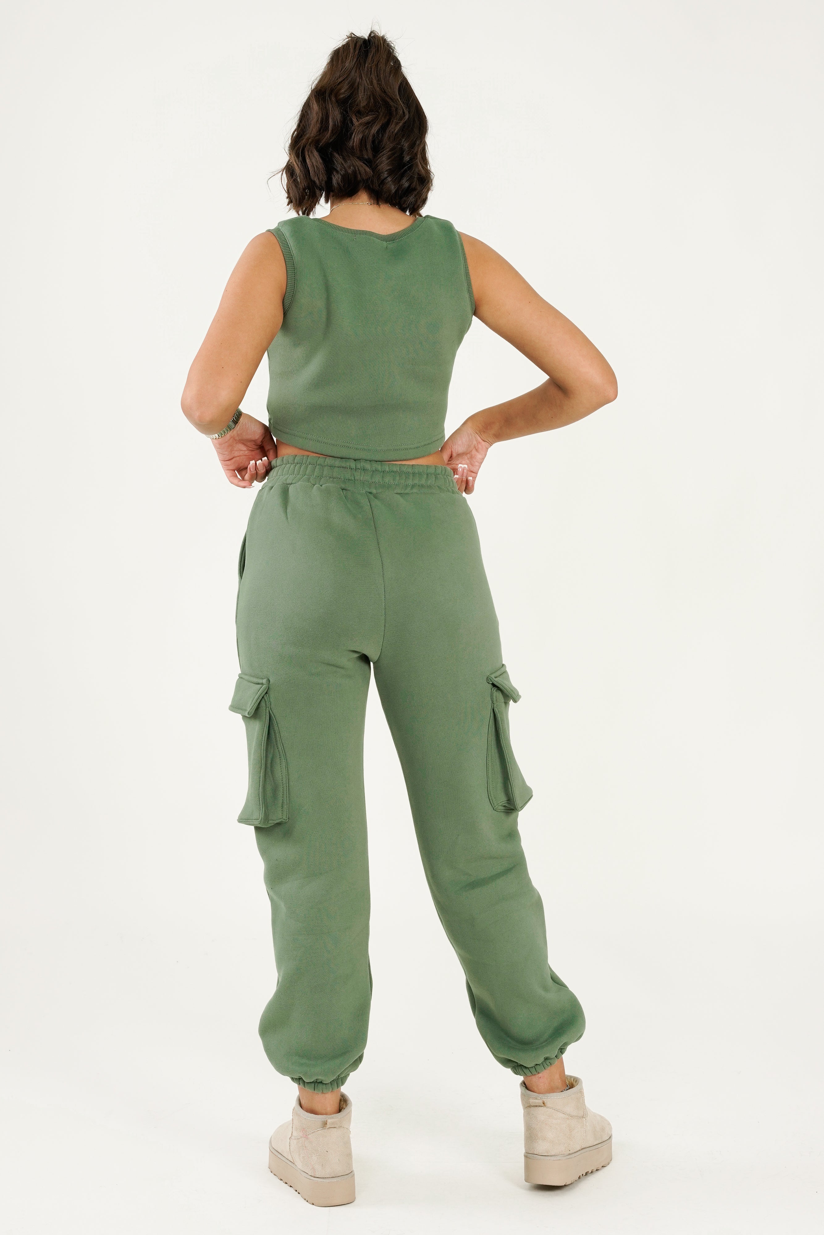 Leah Top - Olive Green