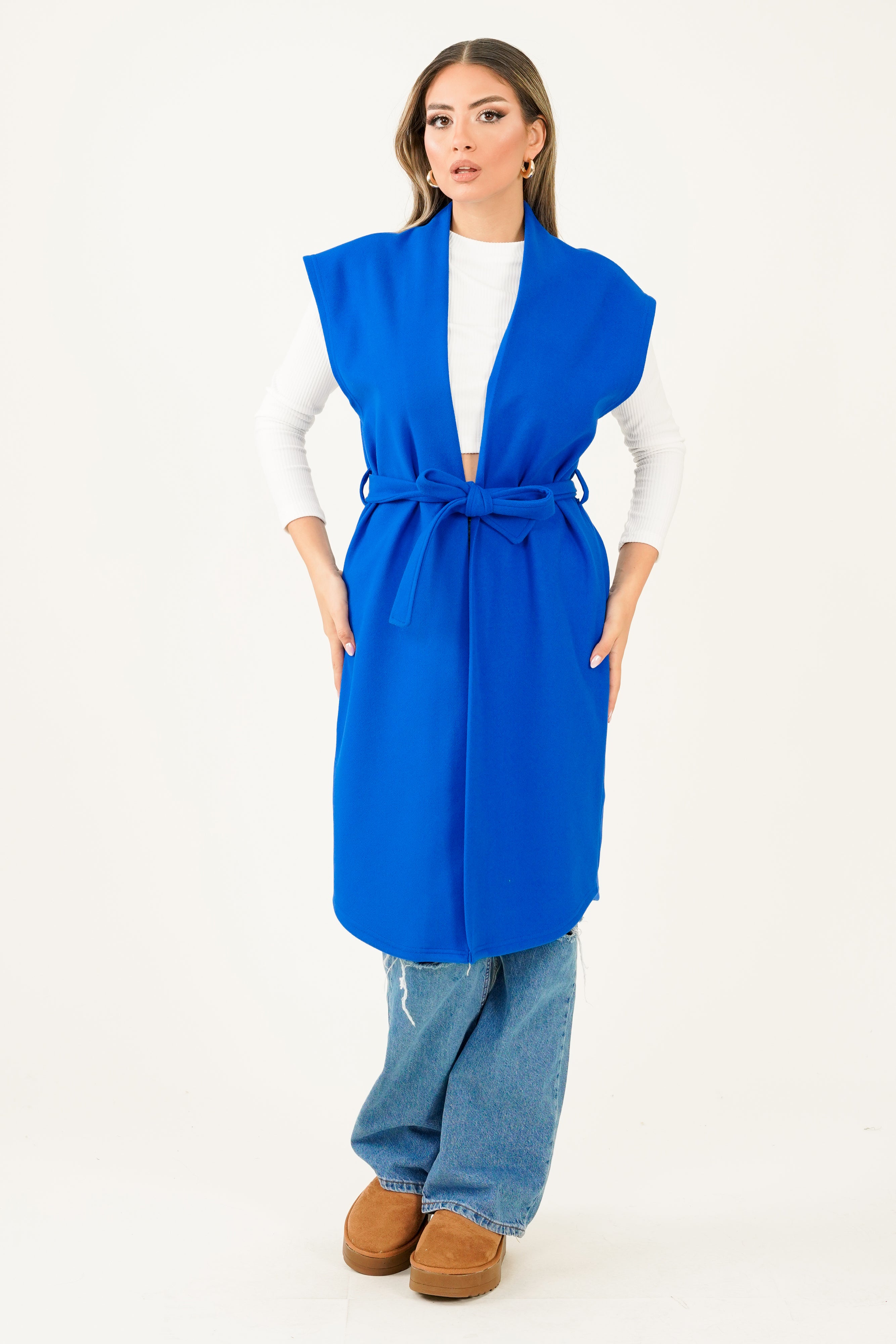 Mona Gilet - Dark Blue