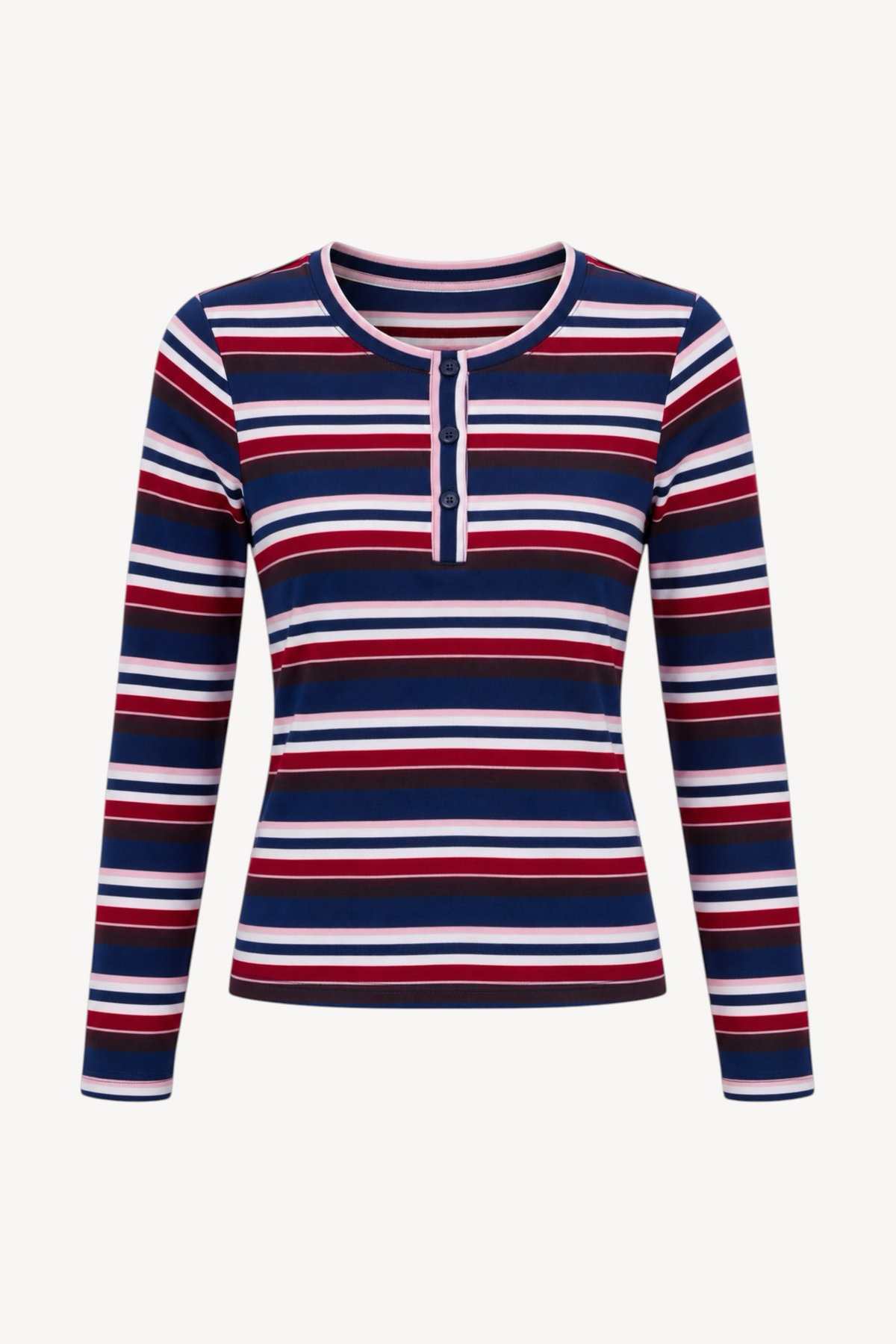 Sweet Routine Stripe Henley