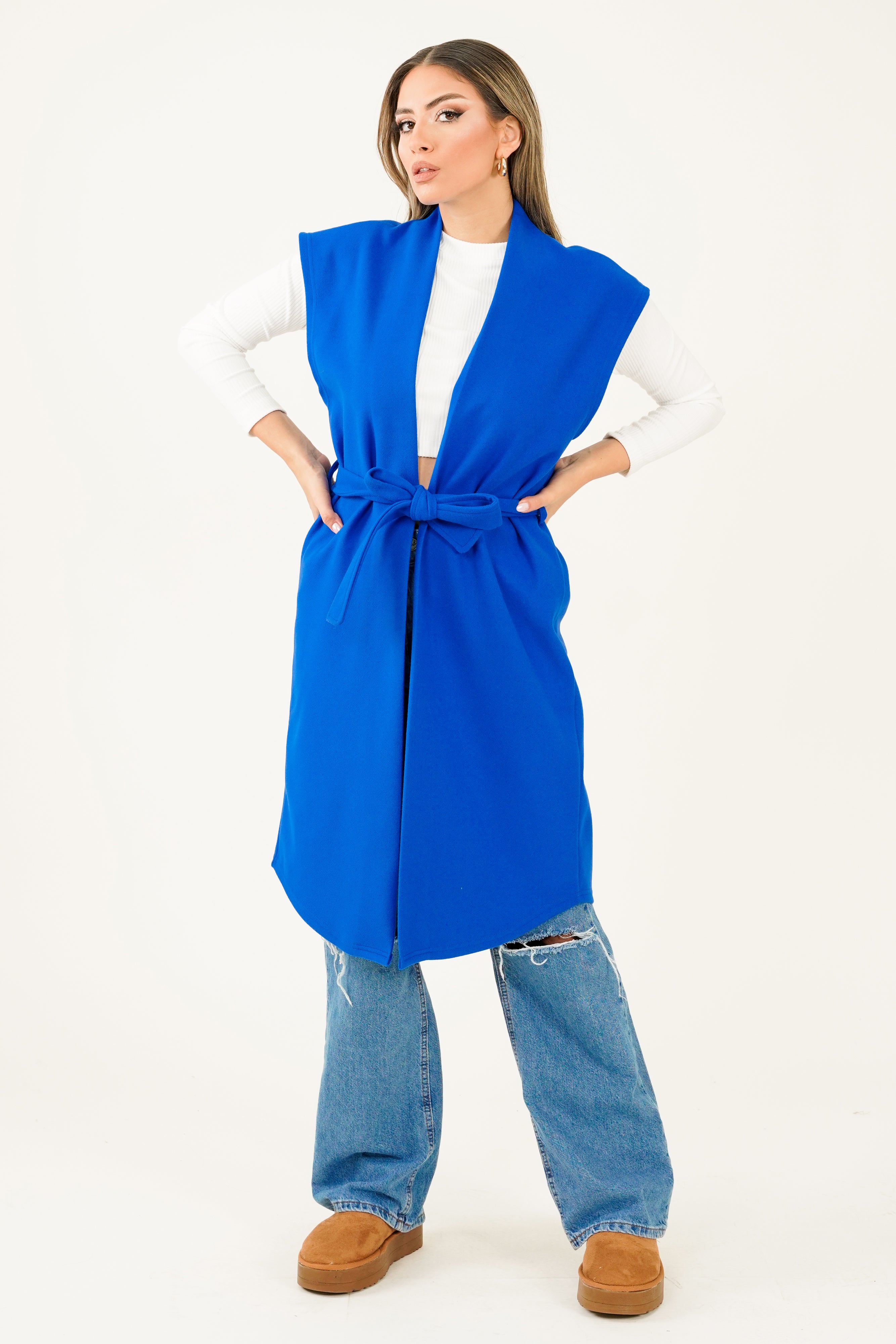 Mona Gilet - Dark Blue