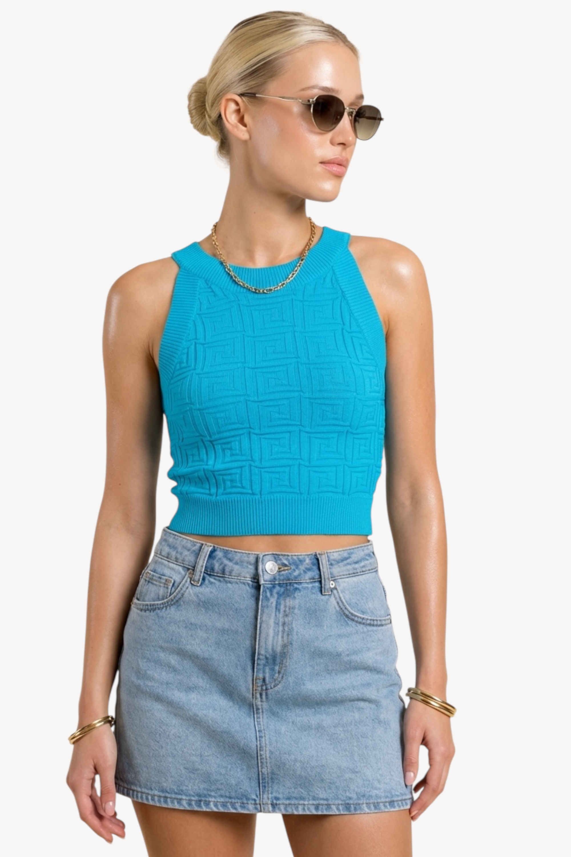 Milla Top - Blue