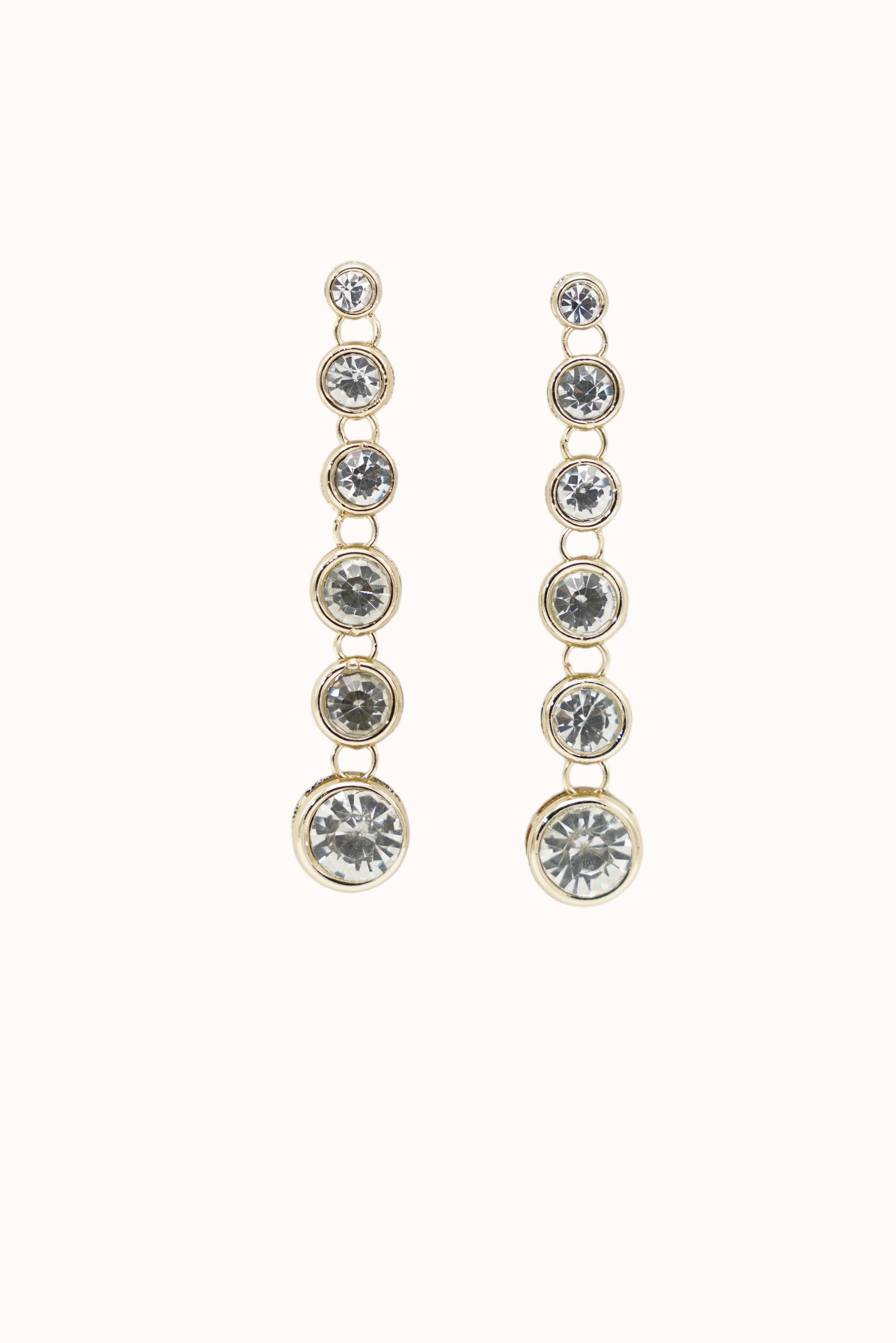 Stephanie Earrings - Gold