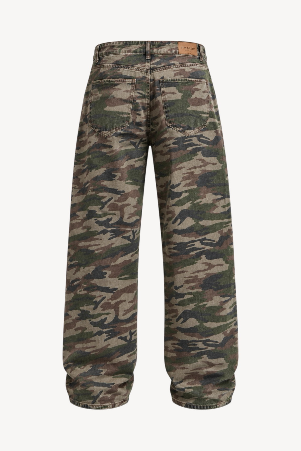 Camo Weekend Wide Leg Jeans