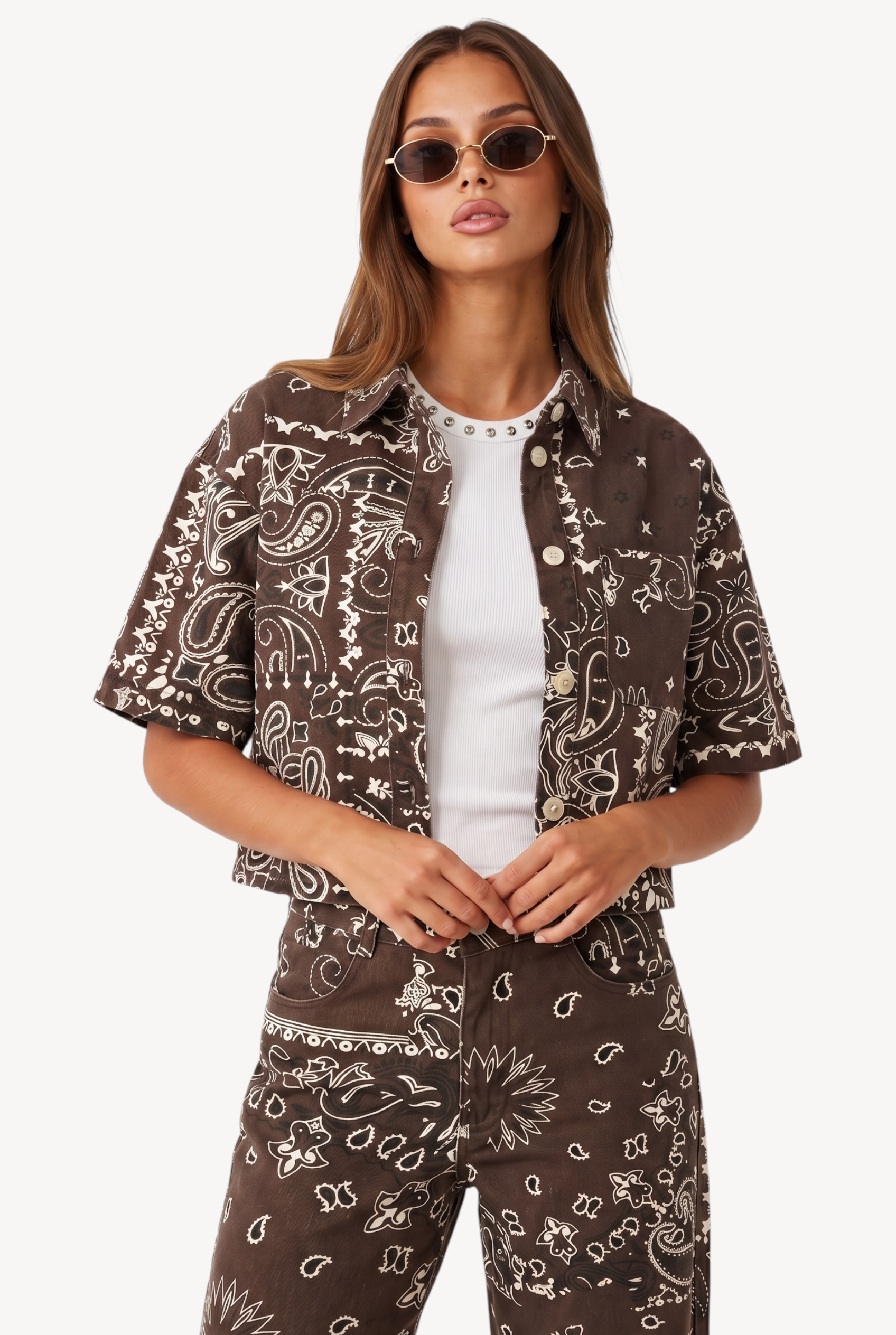 Downtown Bandana Shirt