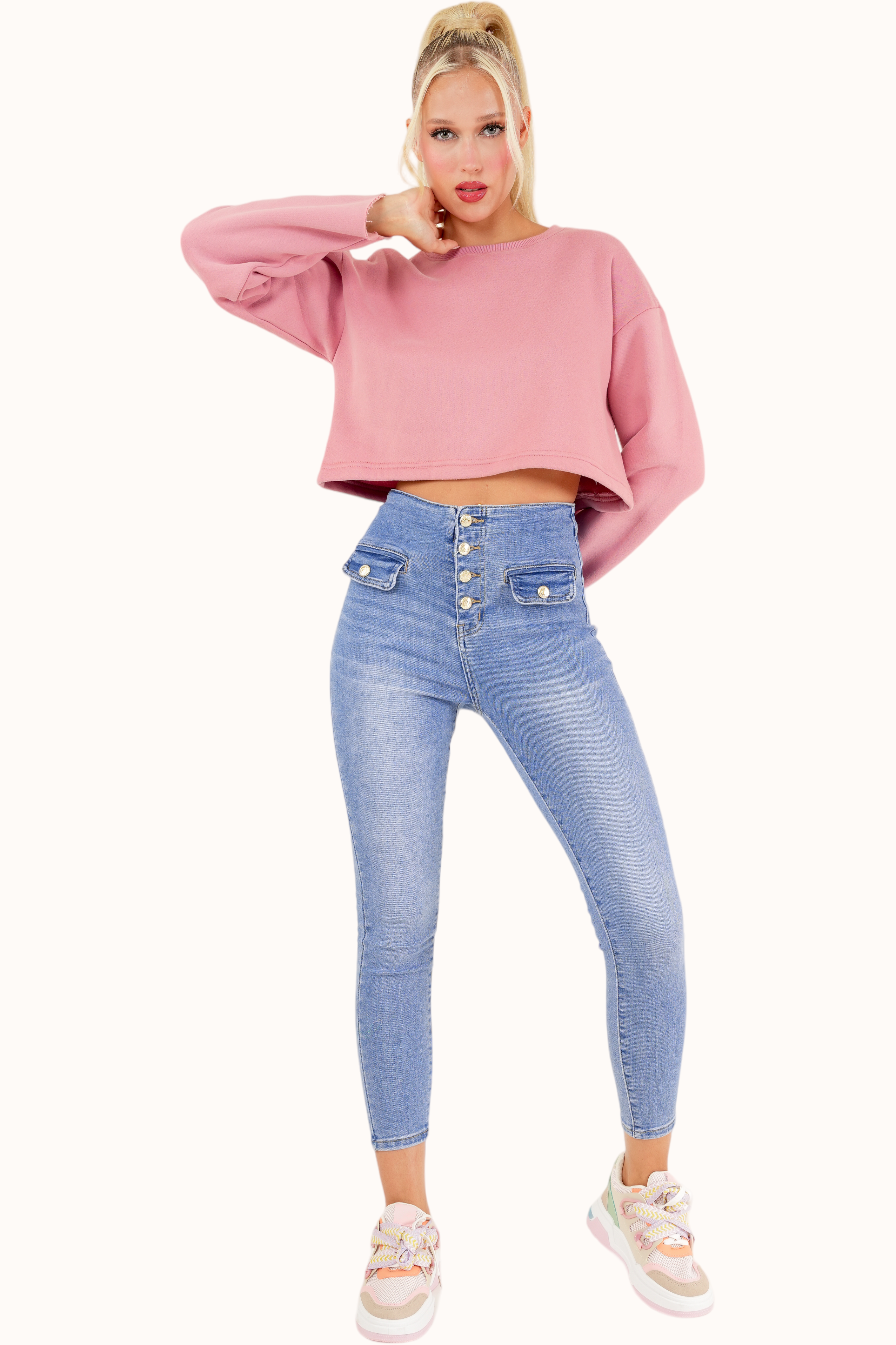 Diletta Sweater - Peach