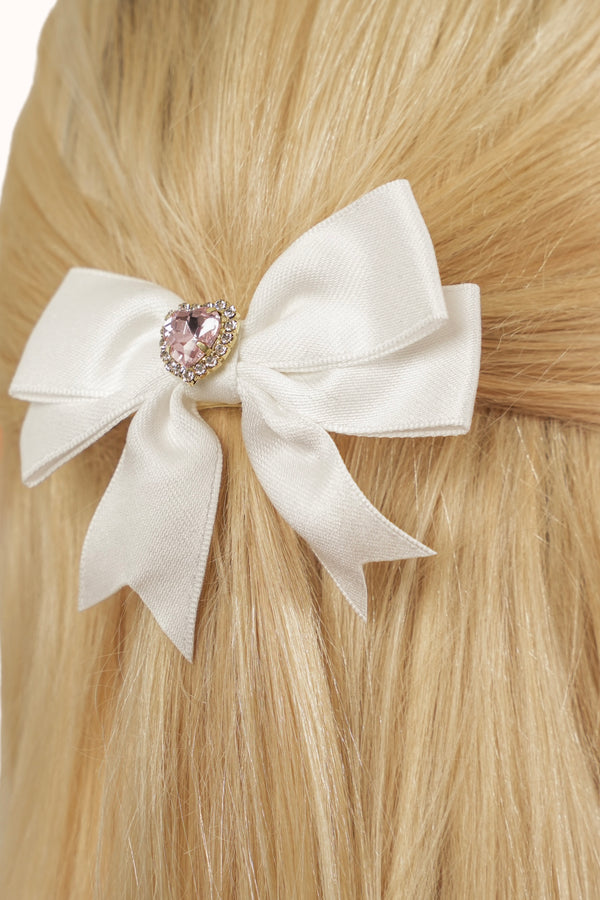 Sisi Hair clip - White