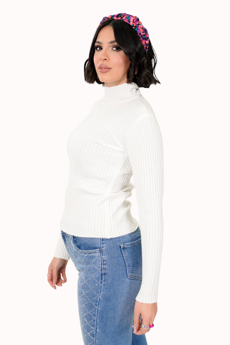 Tali Sweater - White
