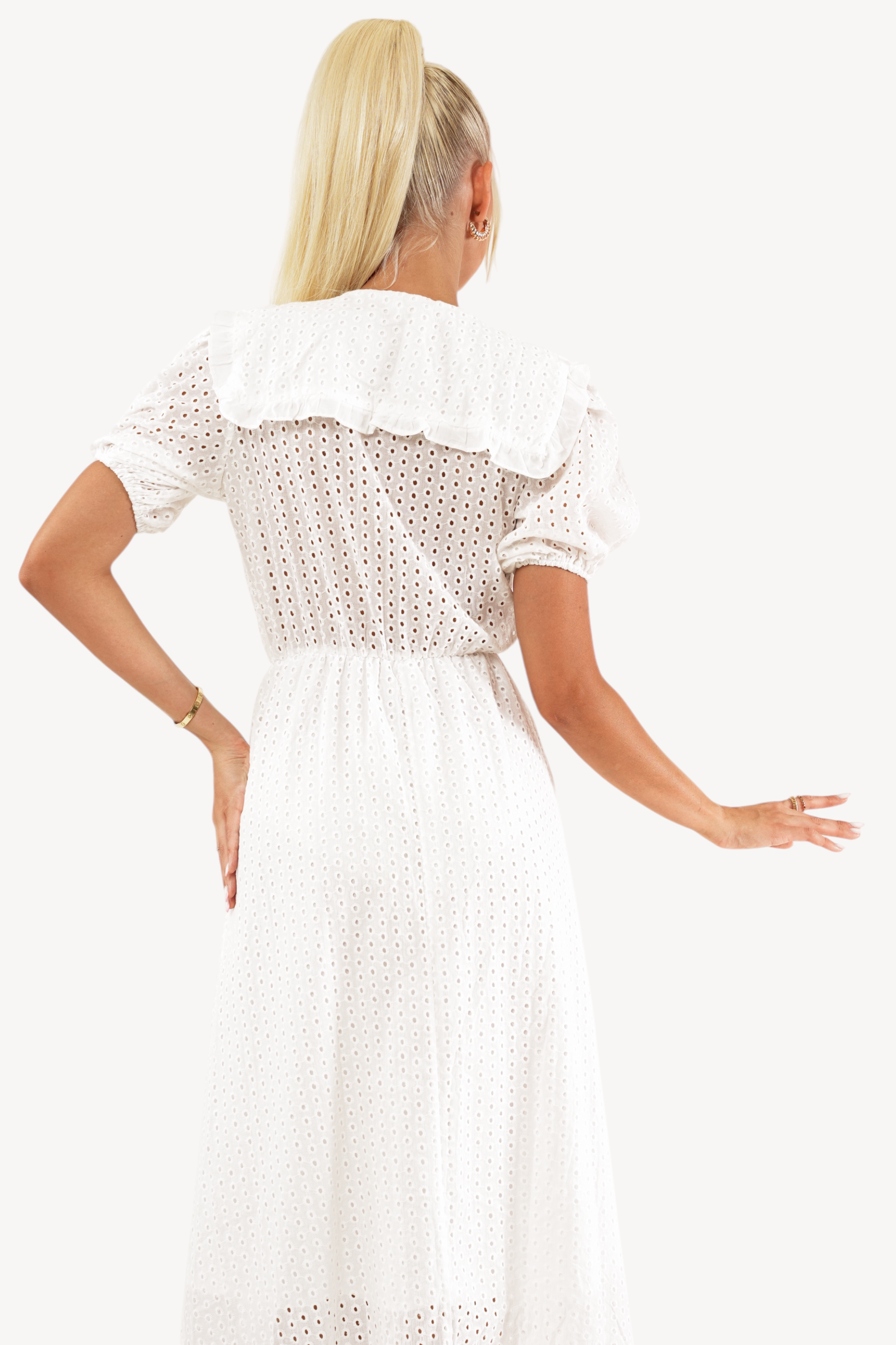 Loulou Dress - White