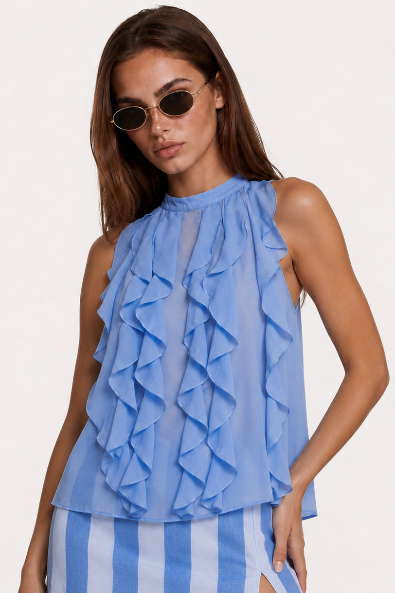 Candy Ruffle Top
