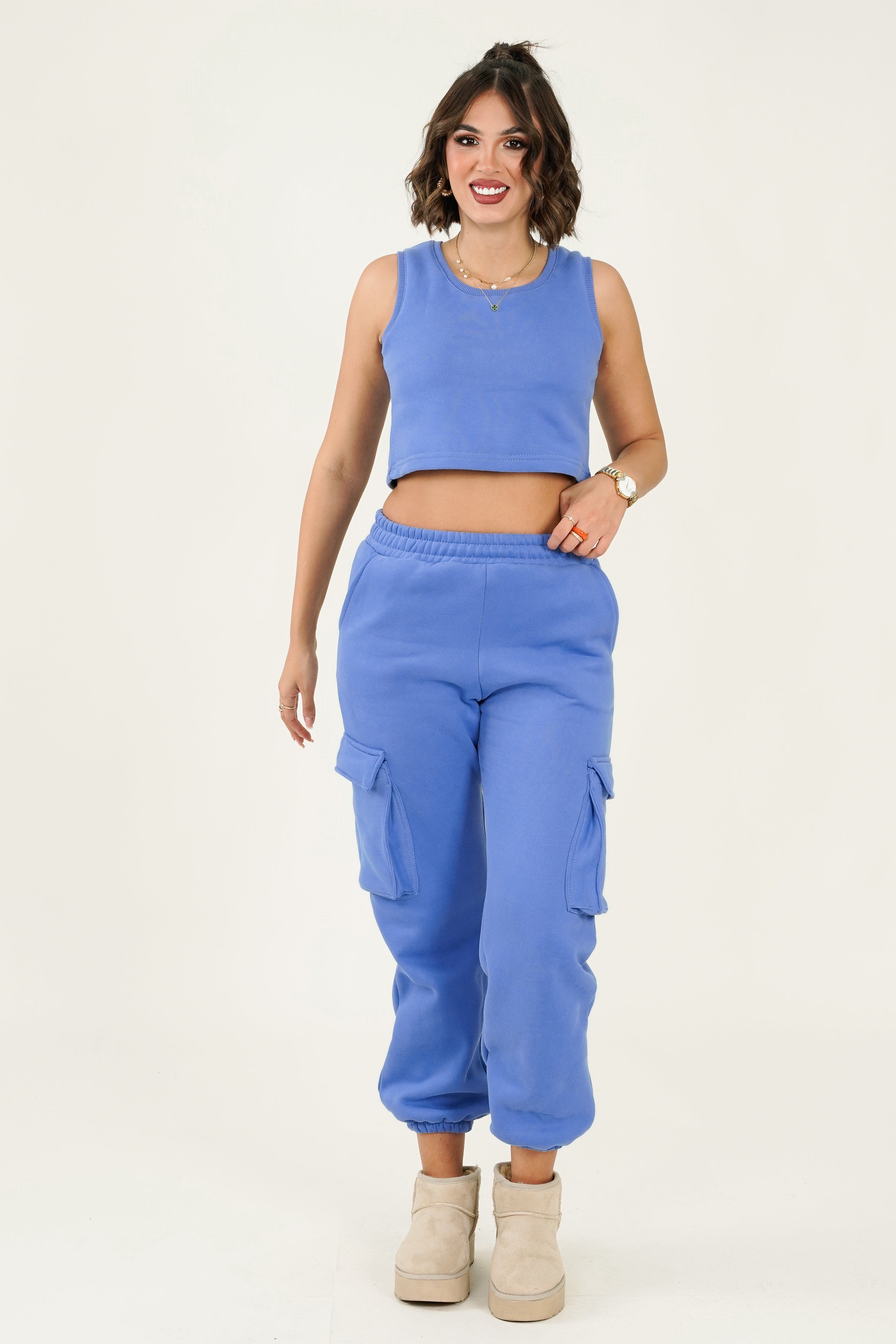 Leah Top - Blue