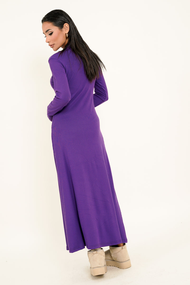 Yanis Dress - Purple