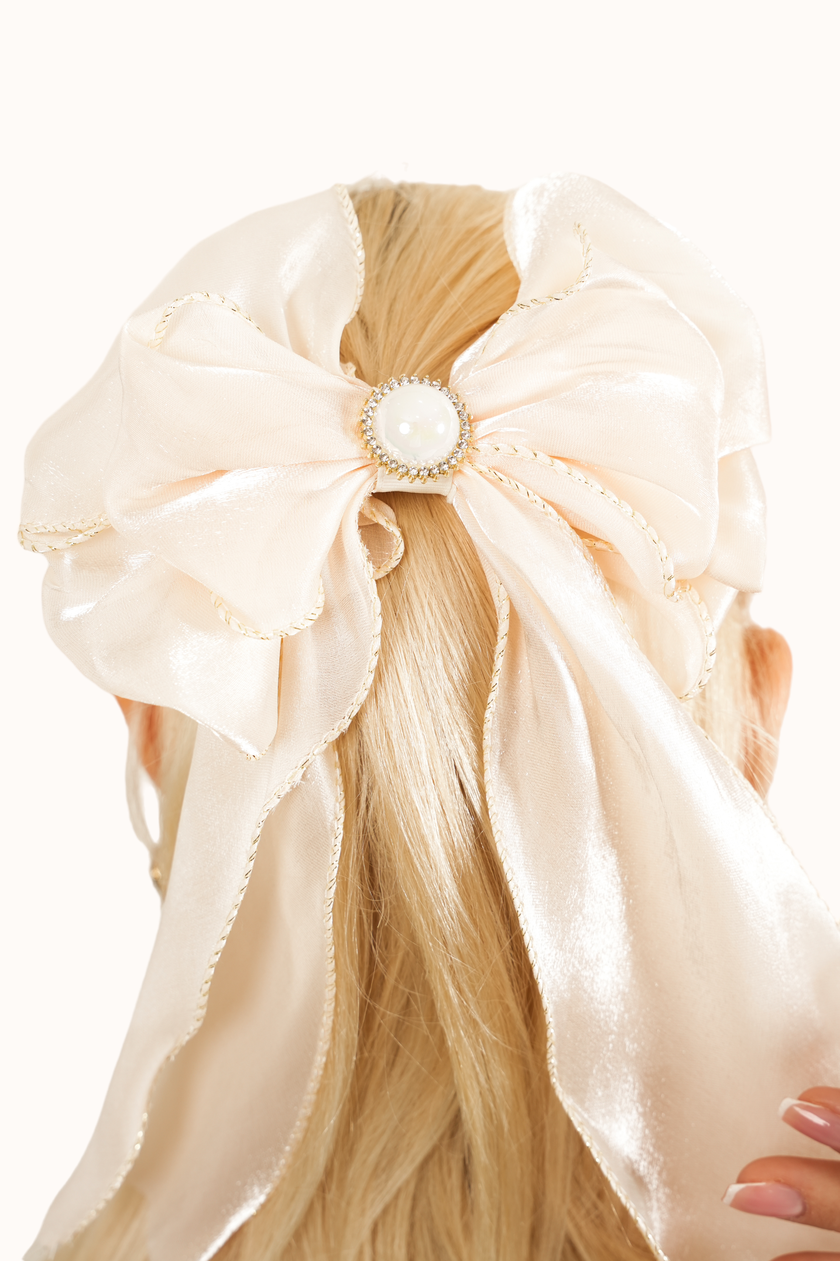 Brooklyn Hair clip - Creme
