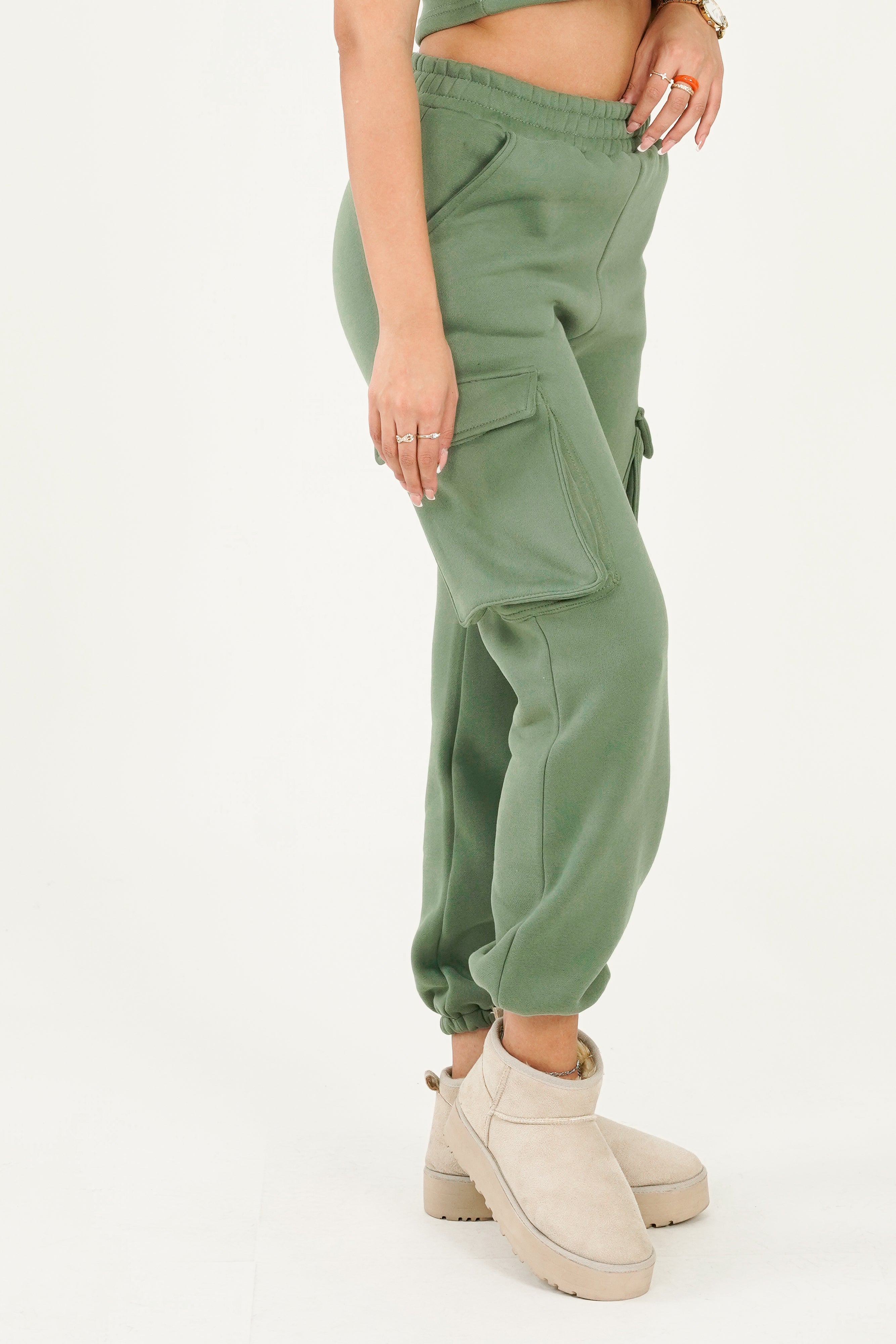 Leah Top - Olive Green
