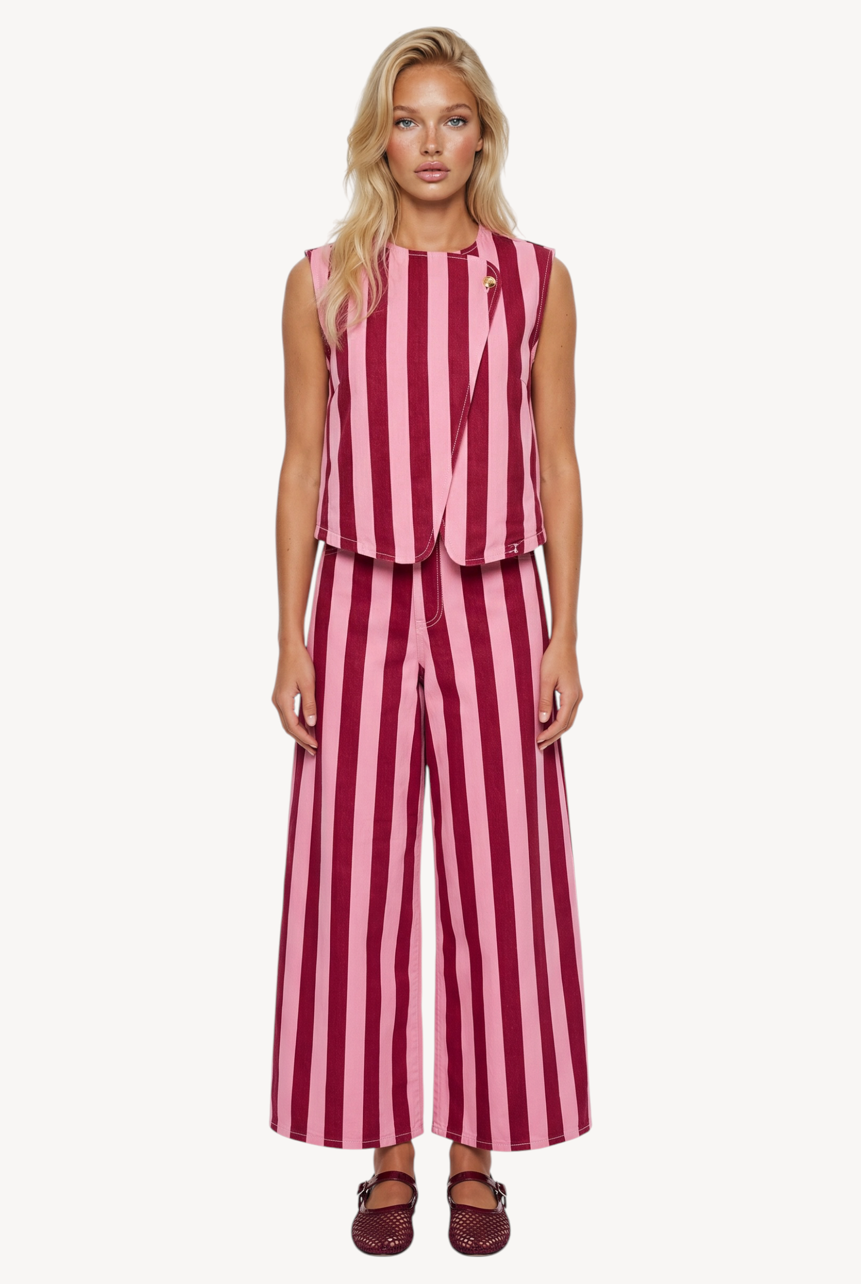 Sweet Stripe Gilet