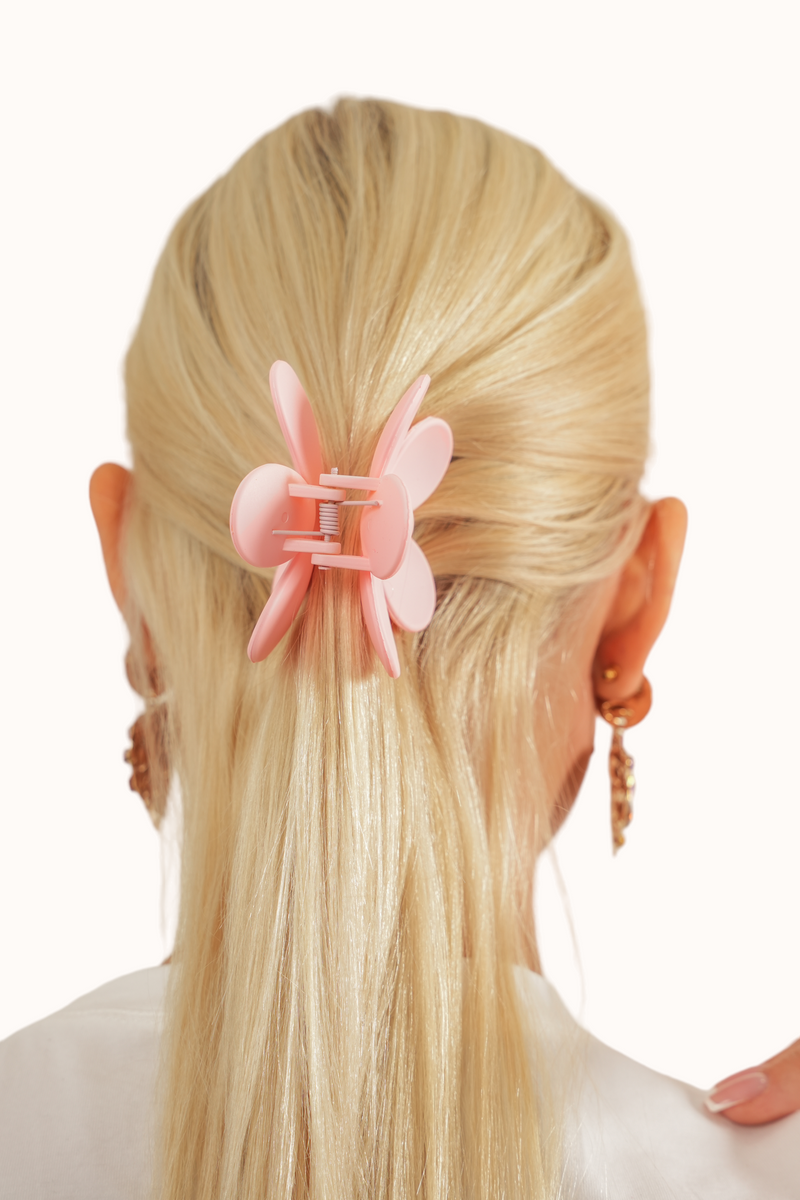 Fiona Hair Clip - Pink