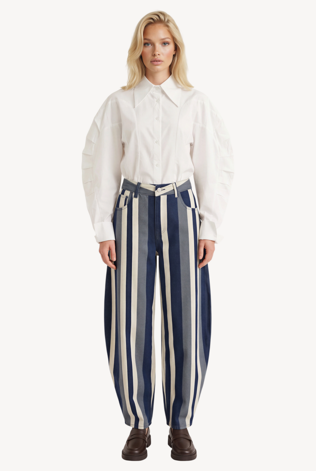 Riviera Stripe Trousers